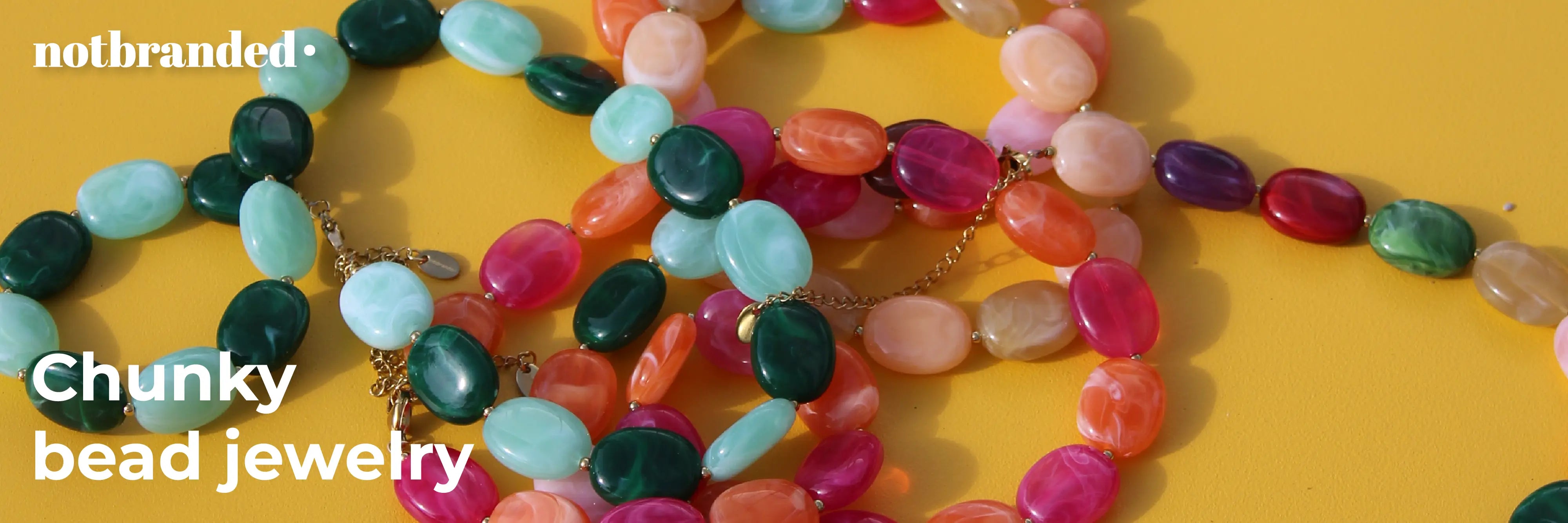 De trend van nu: Chunky kralen sieraden