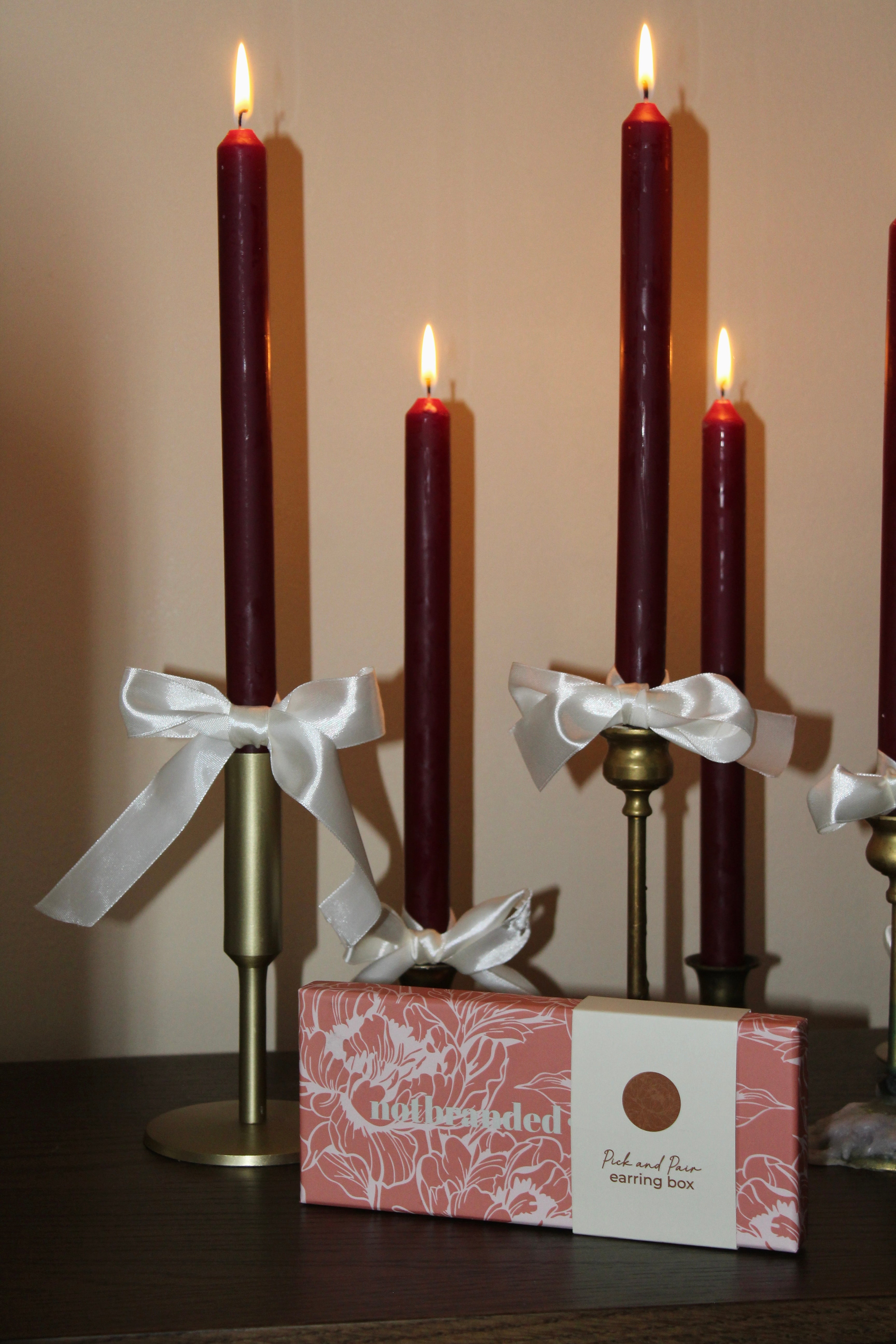 Pick & Pair - Advent Box - Orecchini - 10 Regali - Edizione Limitata - Acciaio Inossidabile