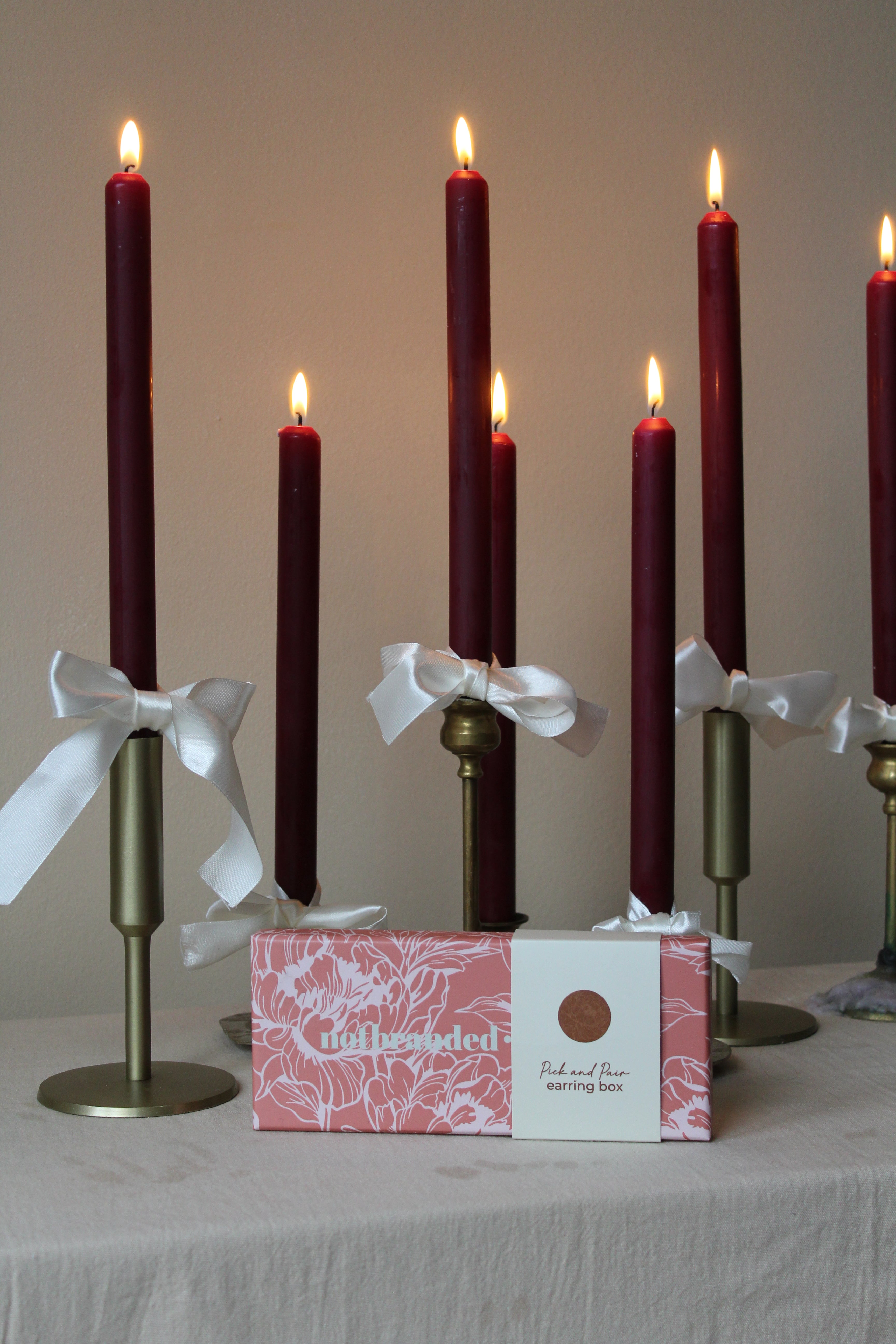 Pick & Pair - Advent Box - Orecchini - 10 Regali - Edizione Limitata - Acciaio Inossidabile