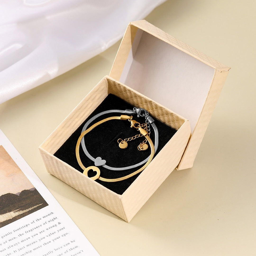 Endless Love - Bracelet - Set - Stainless Steel