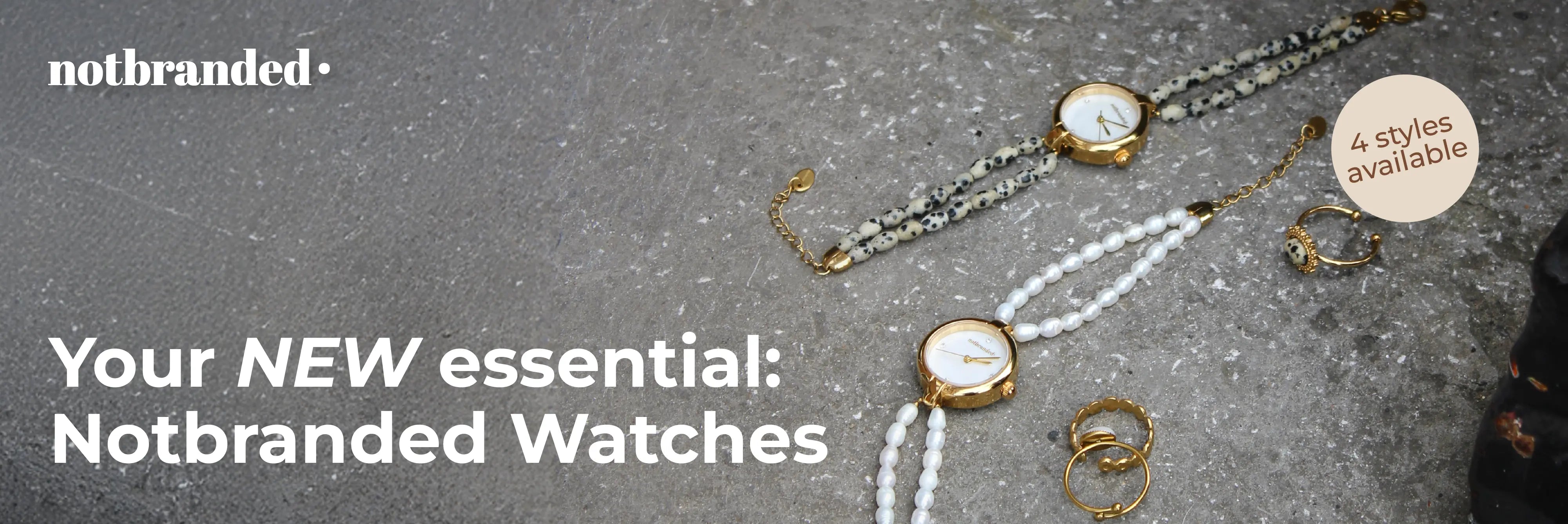 Tijd voor iets nieuws: ontdek onze eerste stijlvolle horloges!