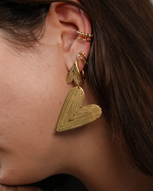 Lovin - Orecchini - Acciaio inossidabile