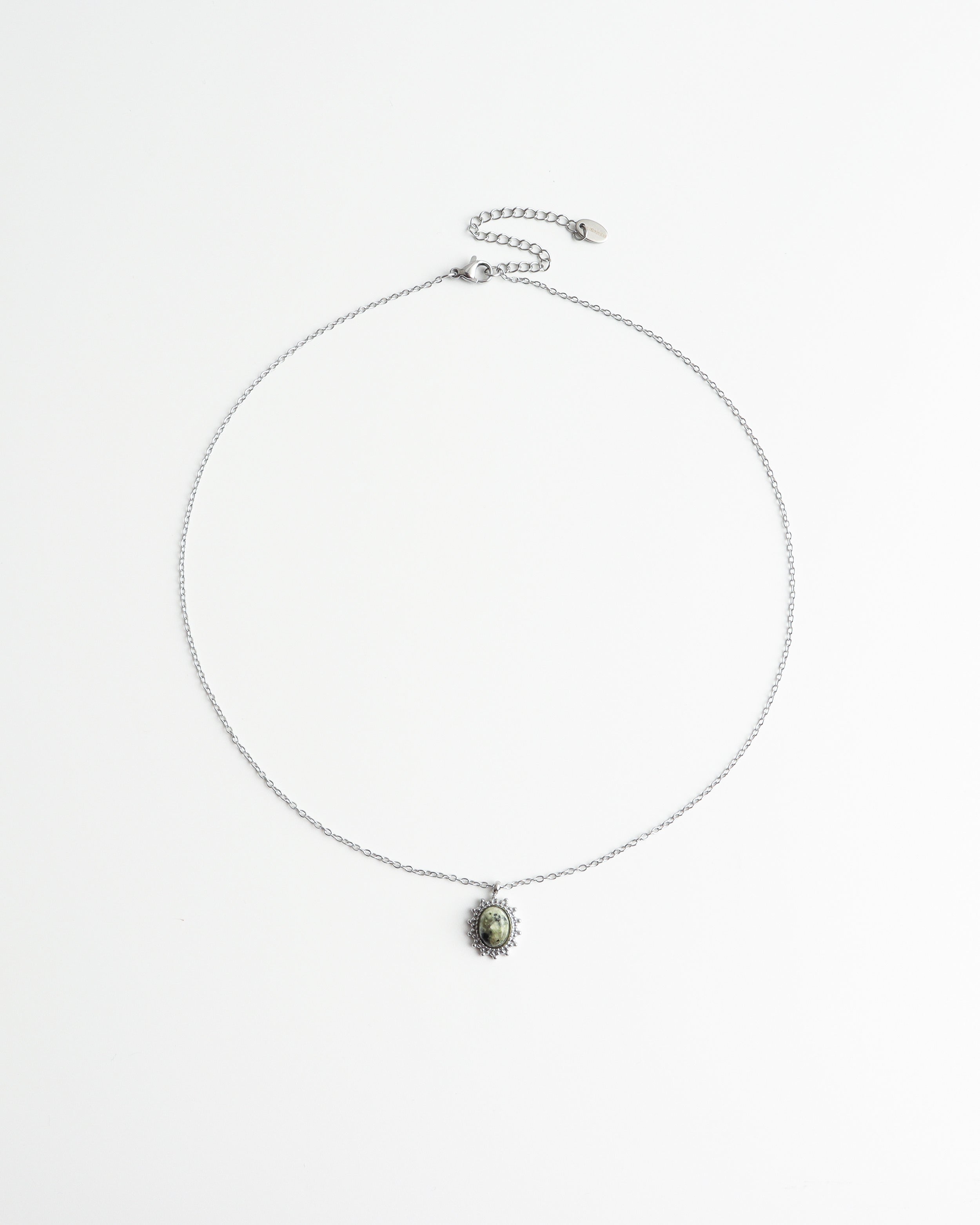 Jolie - Halskette - Naturstein - Edelstahl