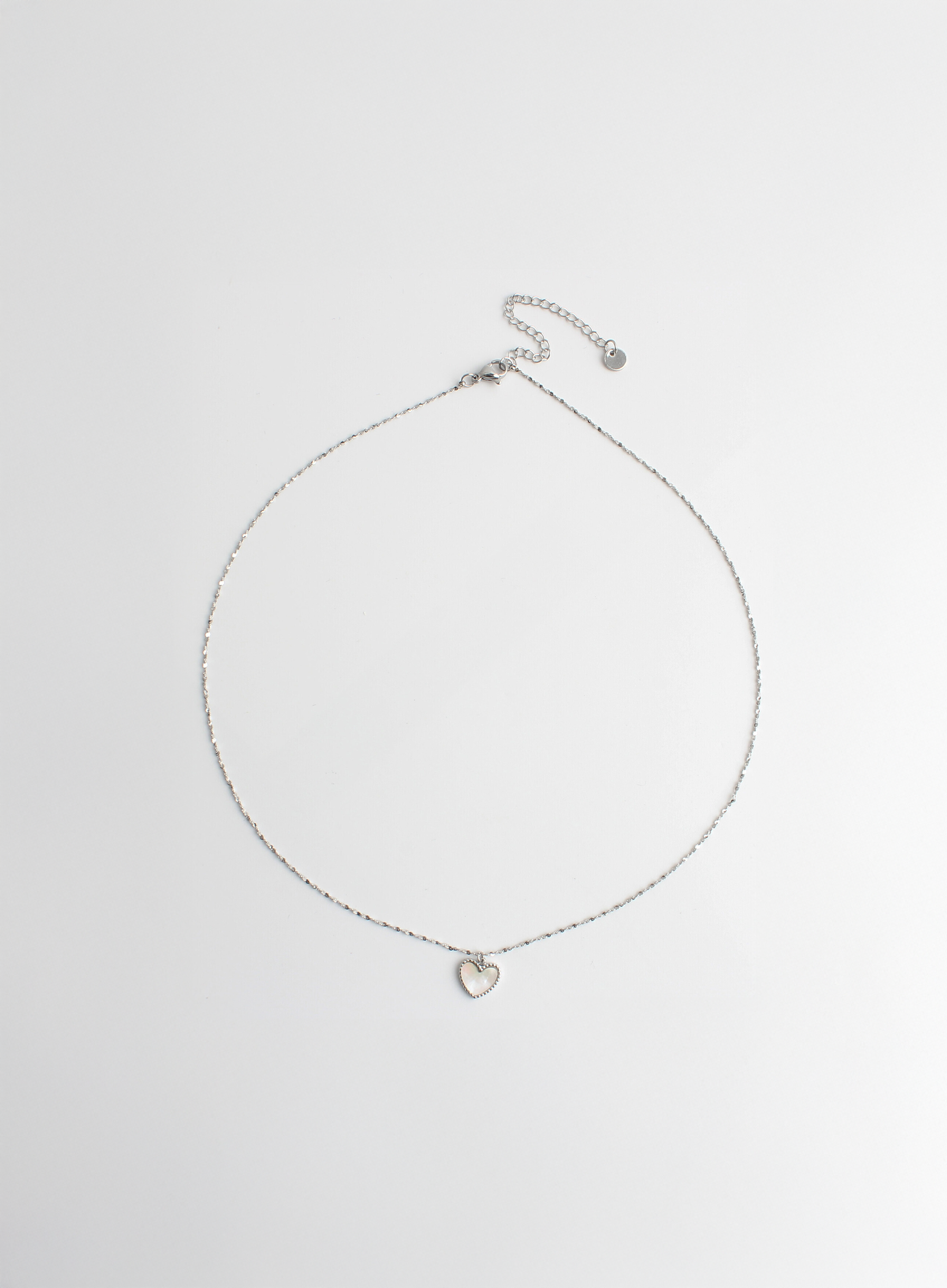 Small Shell Heart - Ketting - Stainless Steel
