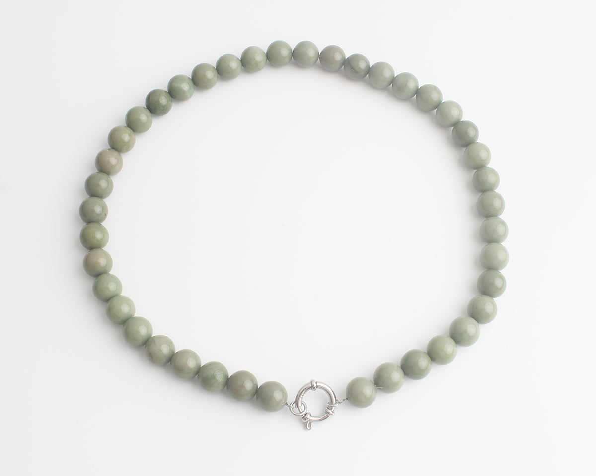 Samira - Halskette - Naturstein - Edelstahl