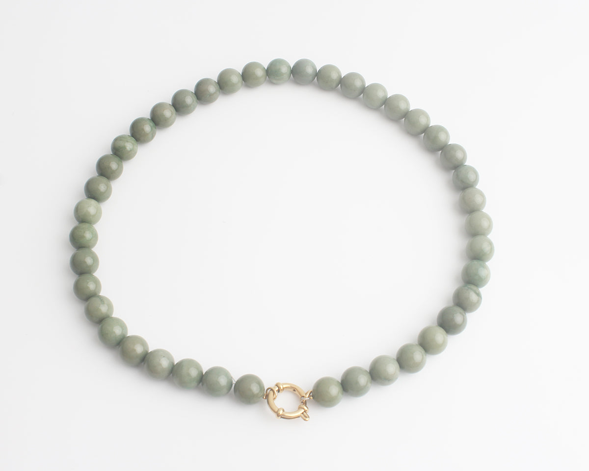 Samira - Halskette - Naturstein - Edelstahl