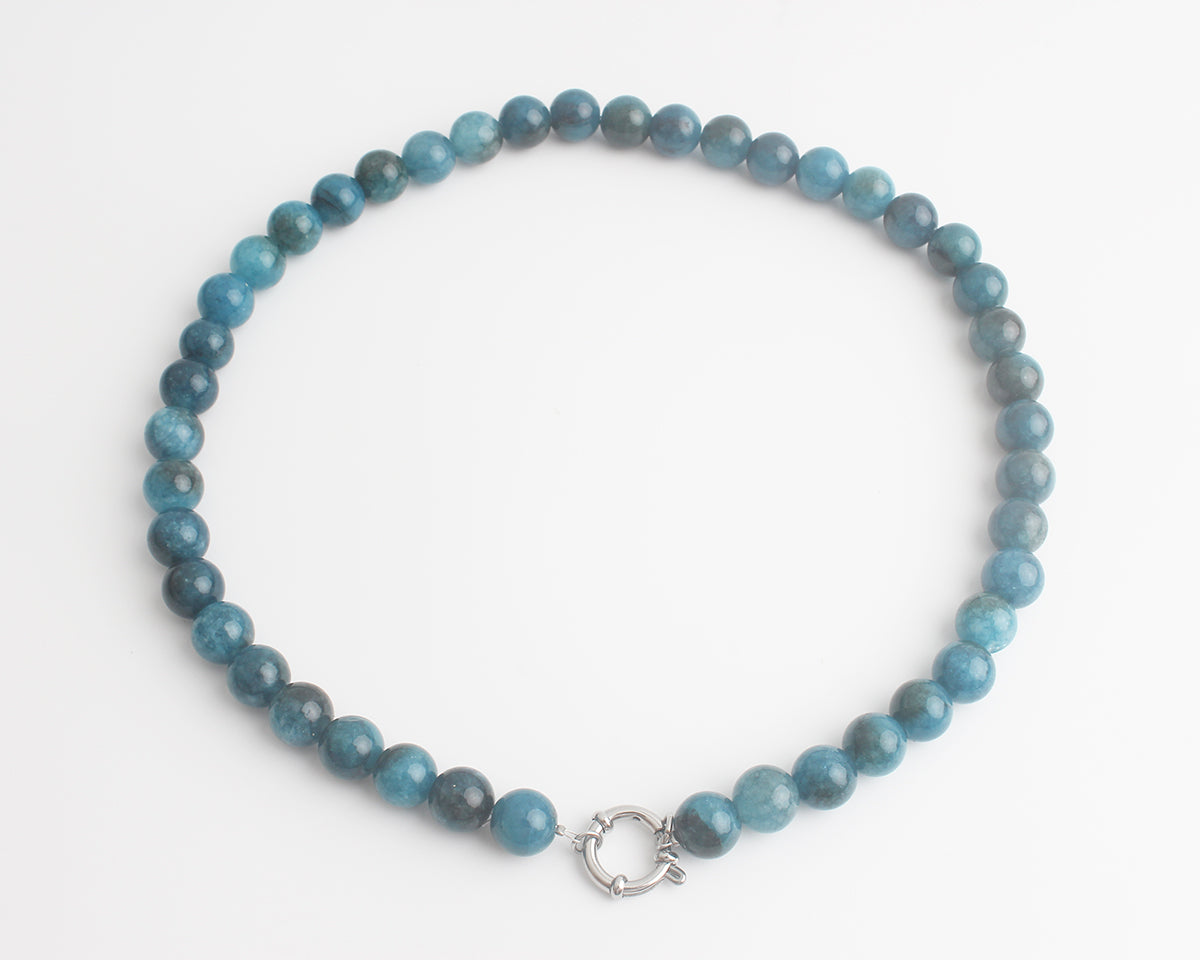 Samira - Halskette - Naturstein - Edelstahl