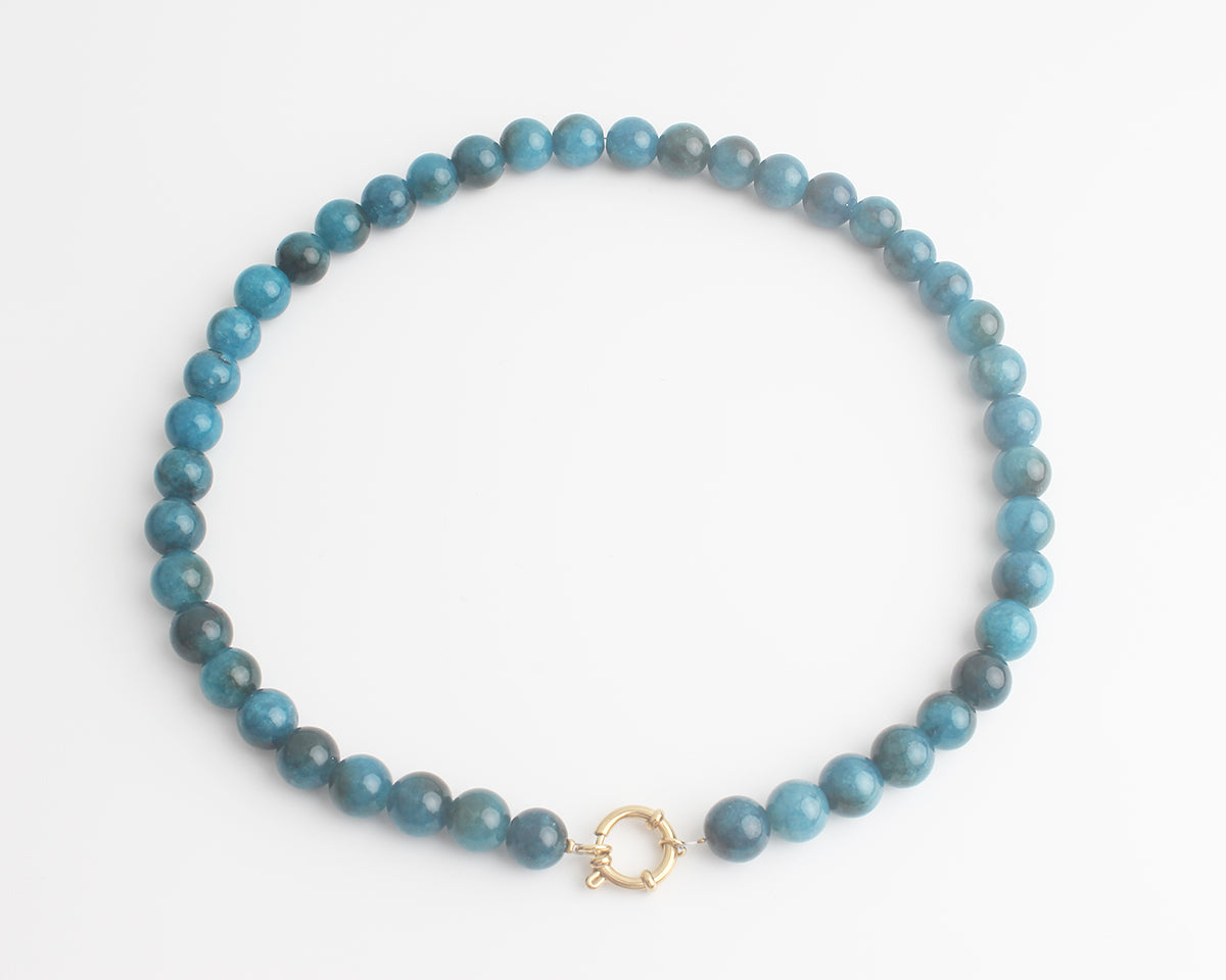 Samira - Halskette - Naturstein - Edelstahl