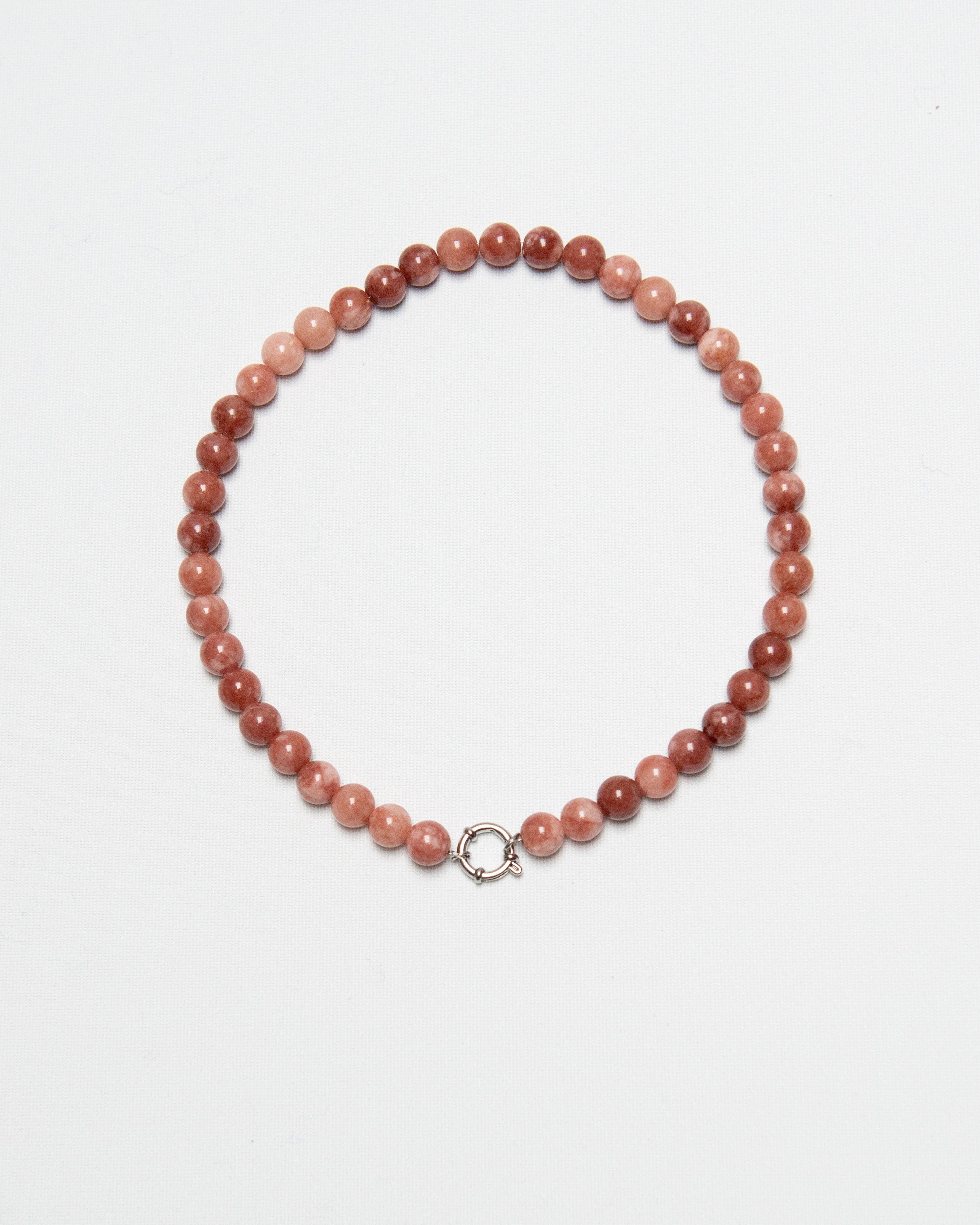 Samira - Halskette - Naturstein - Edelstahl