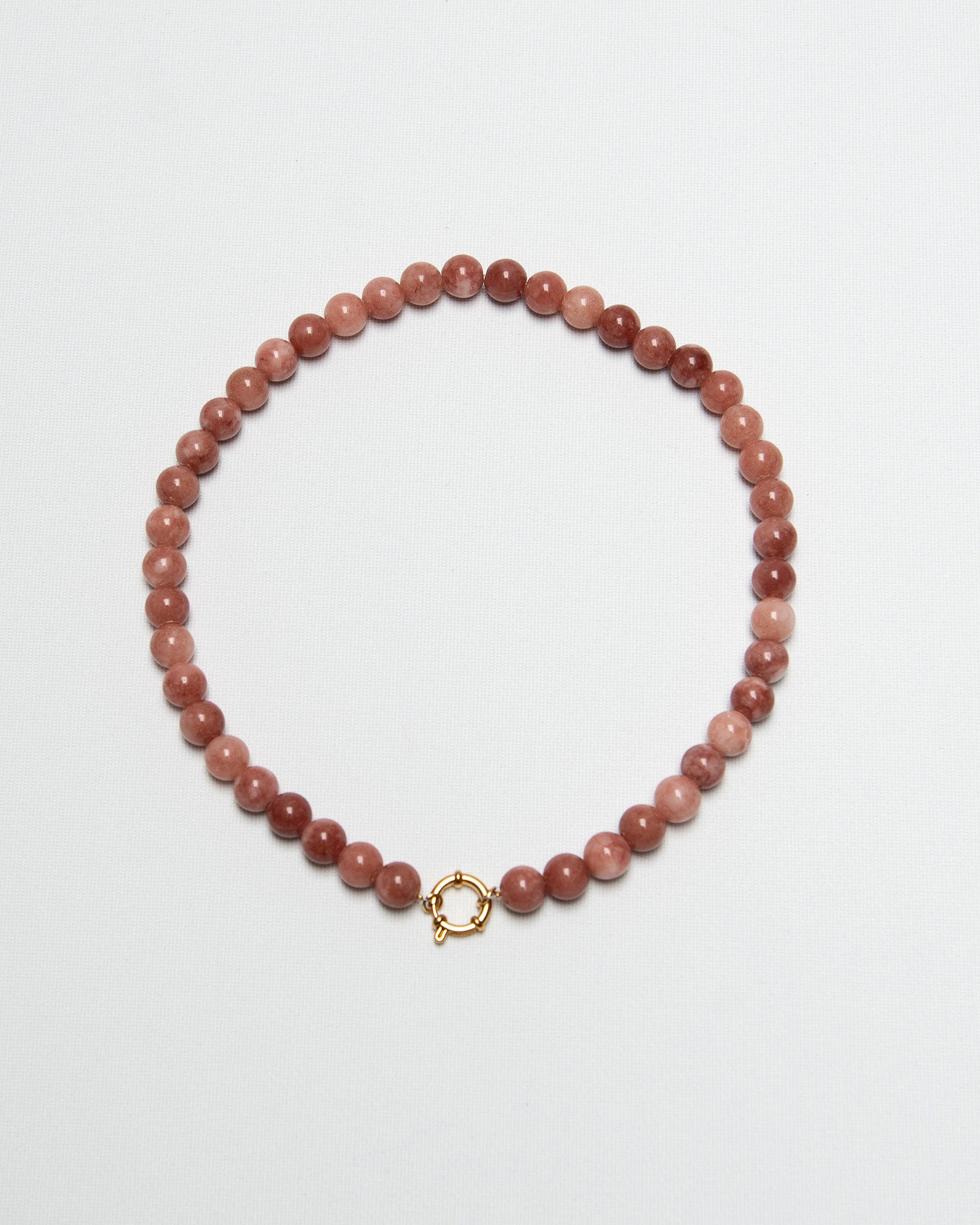 Samira - Halskette - Naturstein - Edelstahl