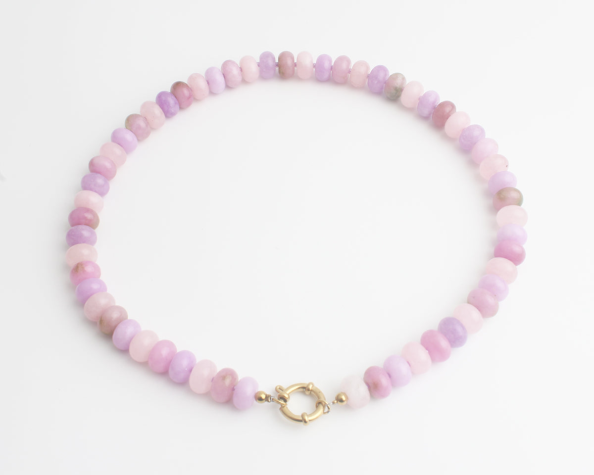 Clarisa - Collier - Pierre naturelle - Acier inoxydable