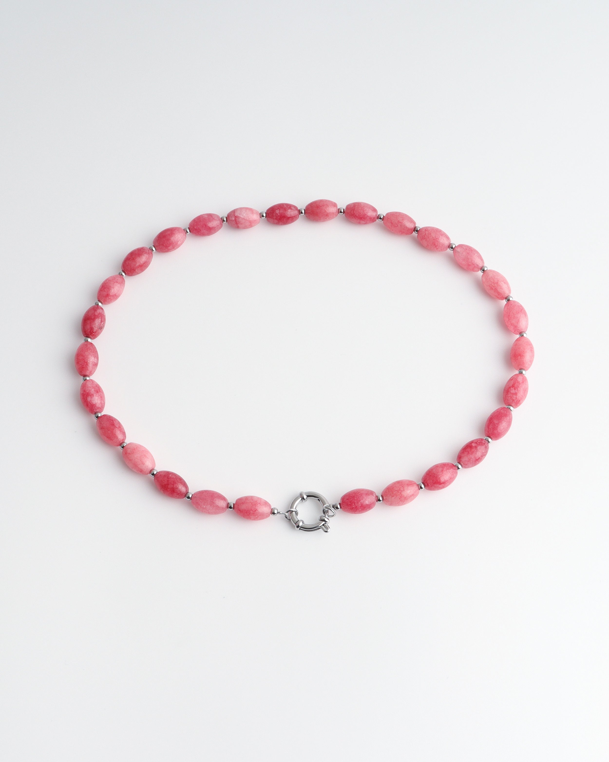 Jossy - Collana - Pietra naturale - Acciaio inossidabile