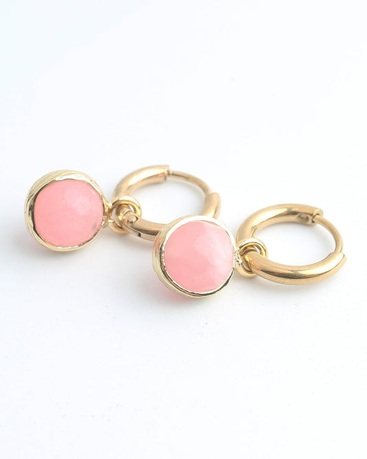 Saar - Ohrringe - Naturstein - Edelstahl