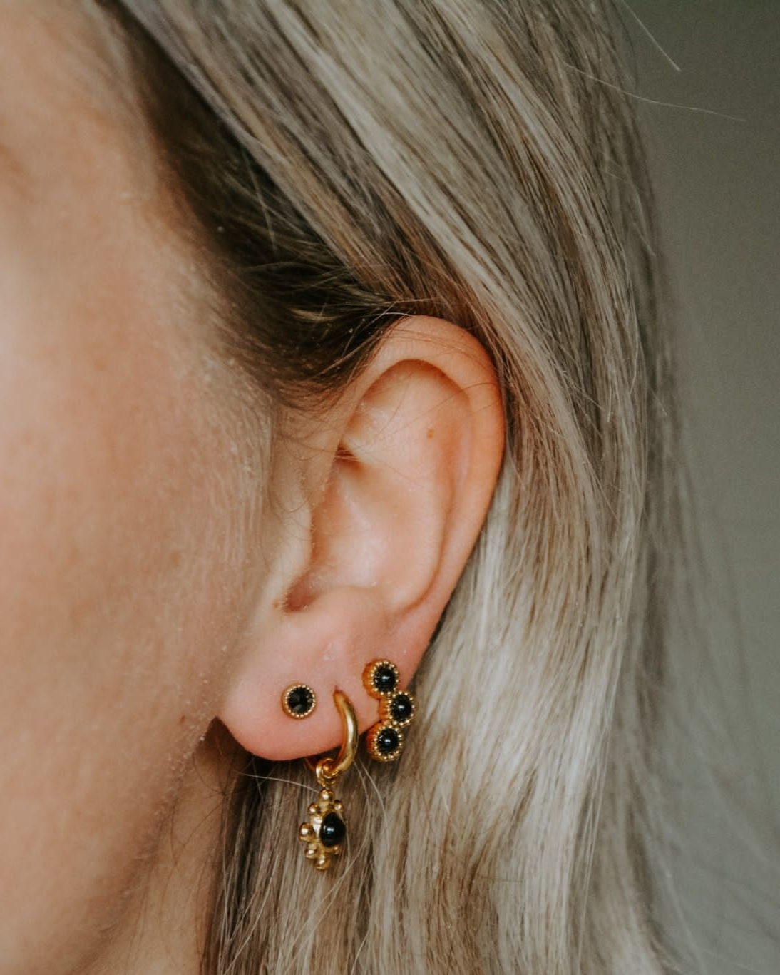 Amelie - Boucles d'oreilles - Boucles d'oreilles - Acier inoxydable