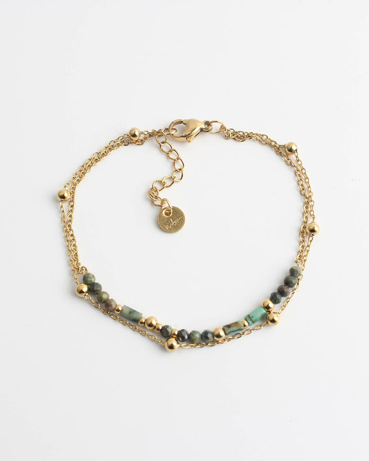 Magdalena - Bracelet - Natural Stone - Stainless Steel