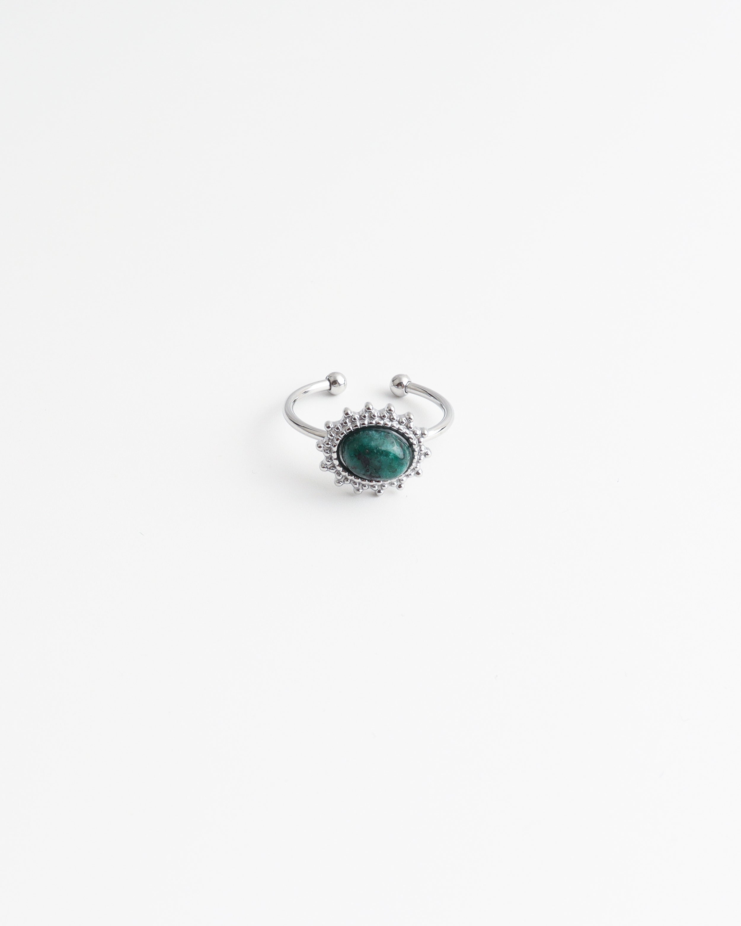 Jolie - Naturstein - Ring - Edelstahl