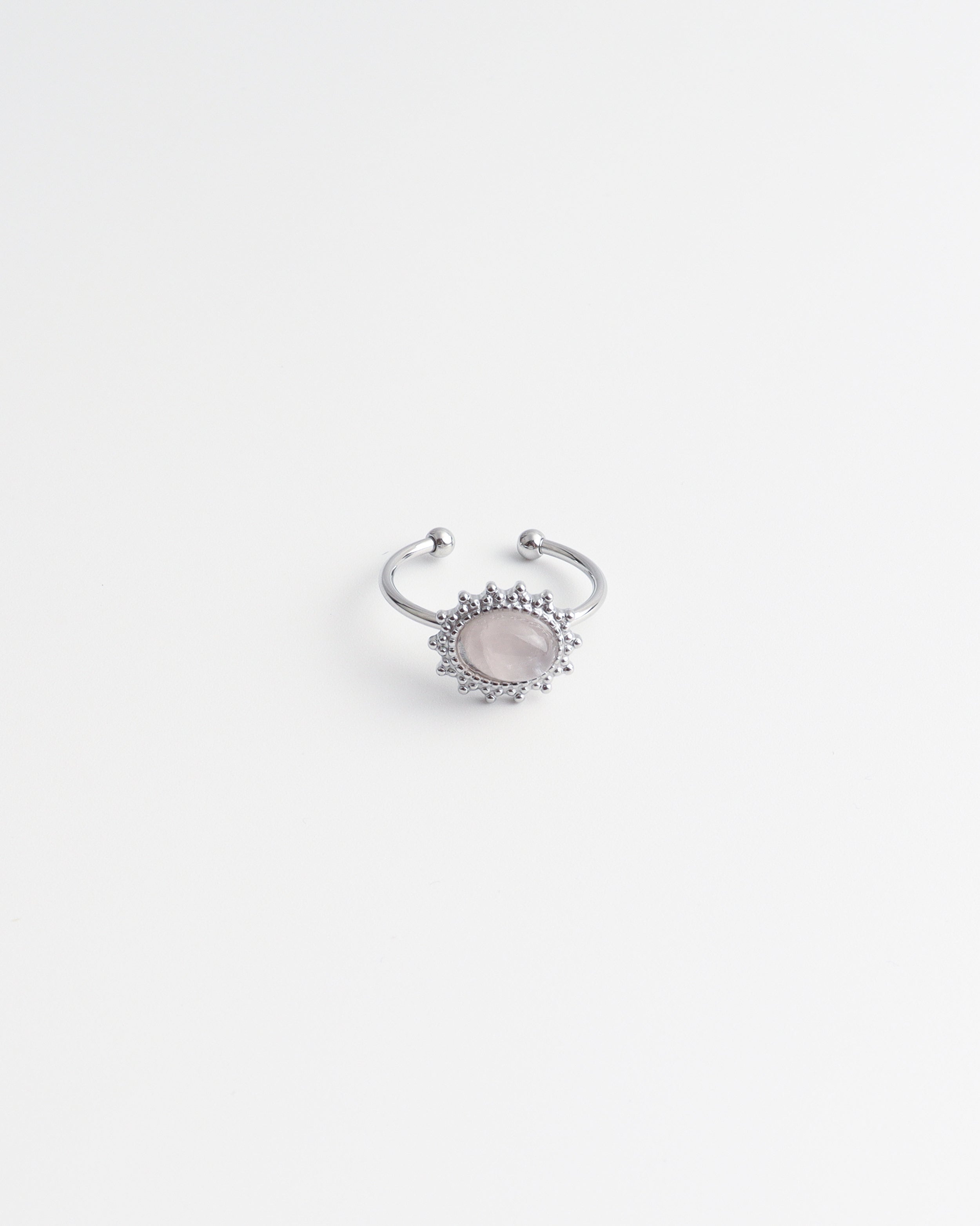 Jolie - Naturstein - Ring - Edelstahl