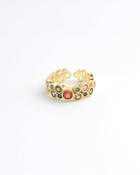 Davide - Anello - placcato oro