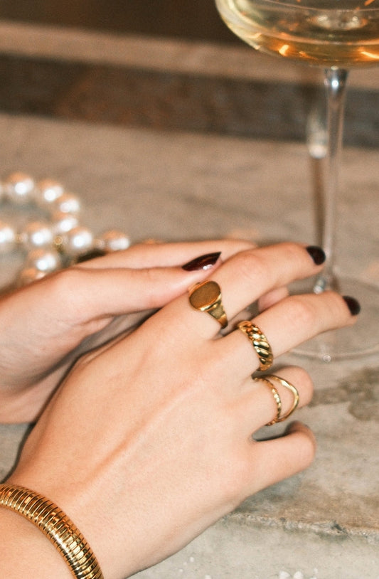 Julia - Ring - Edelstahl - Einstellbar