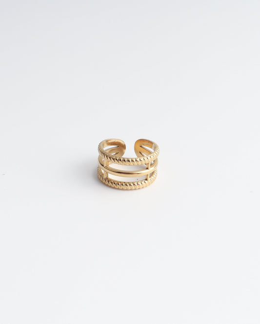 Axelle - Anillo - Acero inoxidable - Ajustable