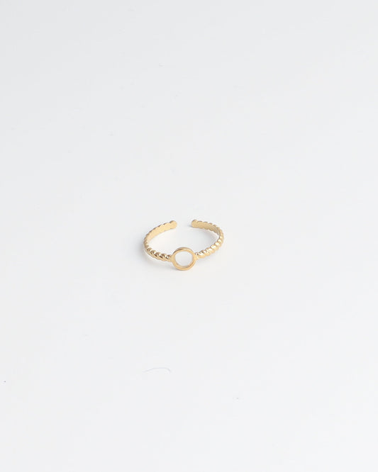 Little Circle - Anillo - Acero inoxidable - Ajustable