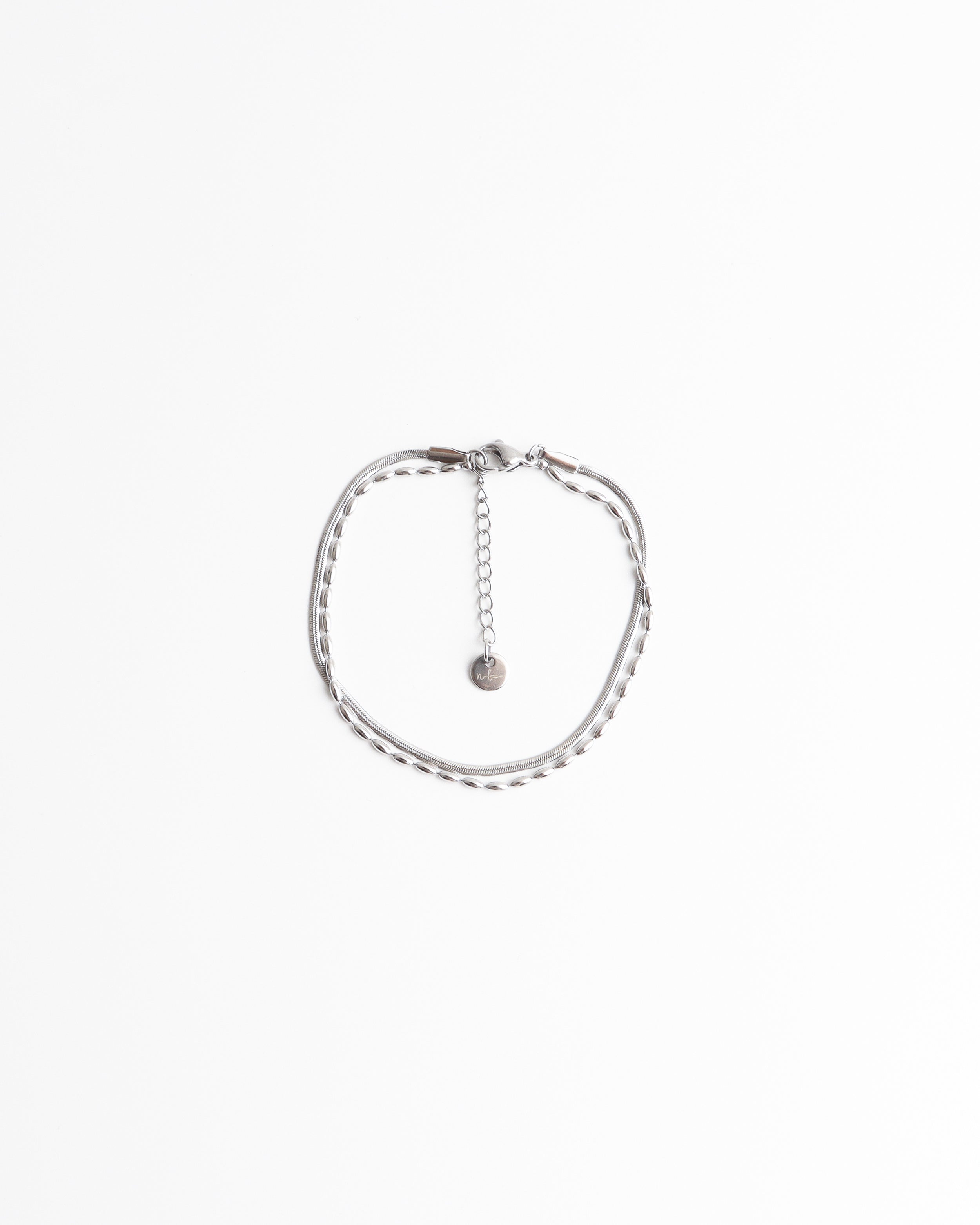 Minimalistic - Armband - 2 laags - Stainless Steel