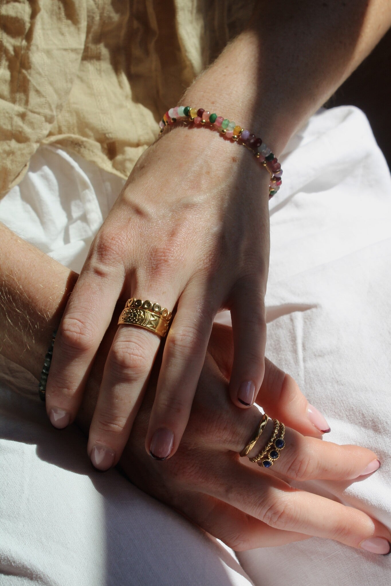 Bellal - Bracelet - Natural Stone - Stainless Steel