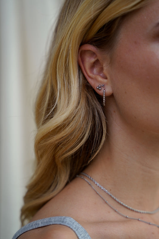 Simplicity - Borchie - Orecchini - Acciaio inossidabile