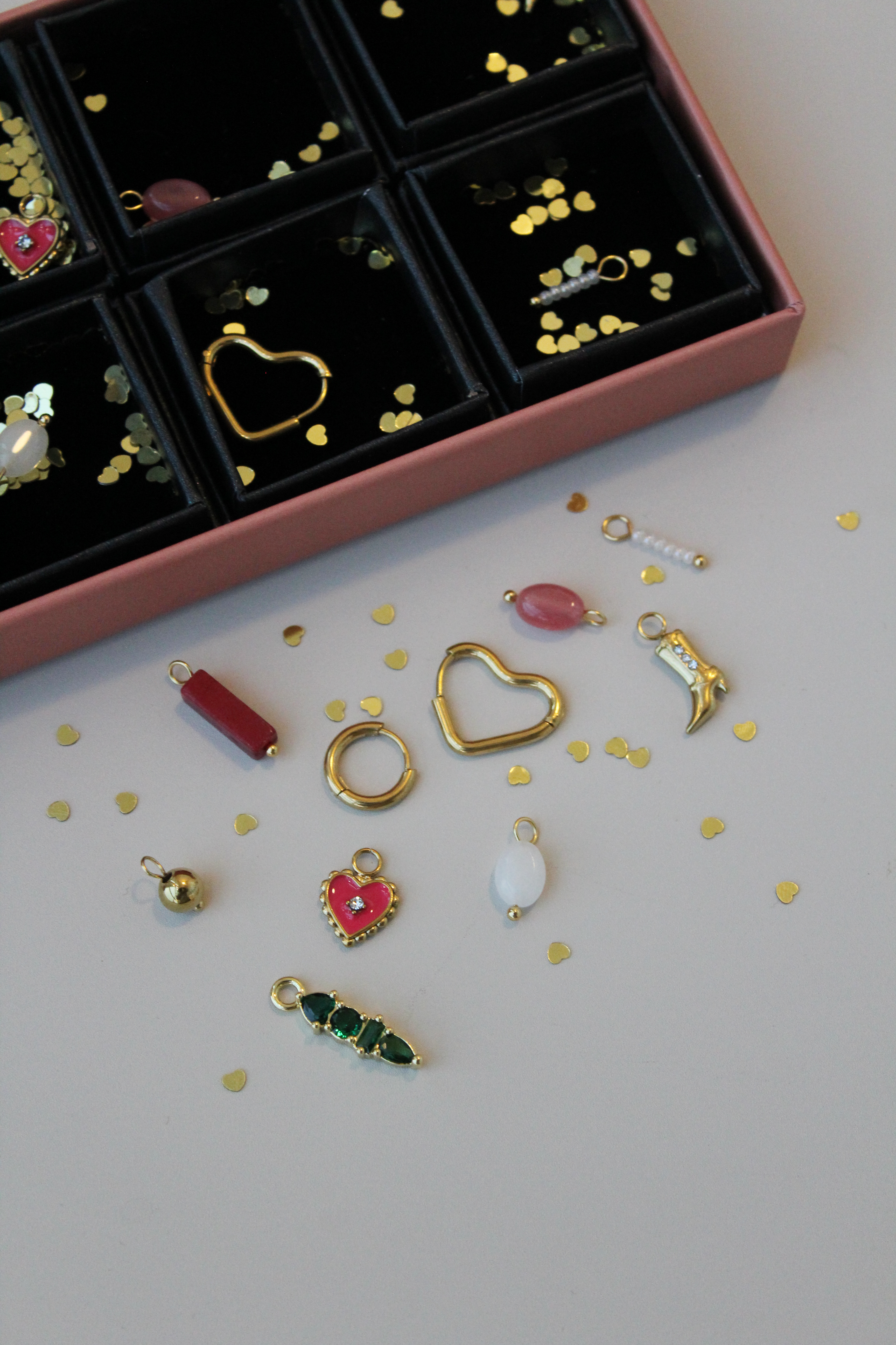 Pick & Pair - Advent Box - Orecchini - 10 Regali - Edizione Limitata - Acciaio Inossidabile