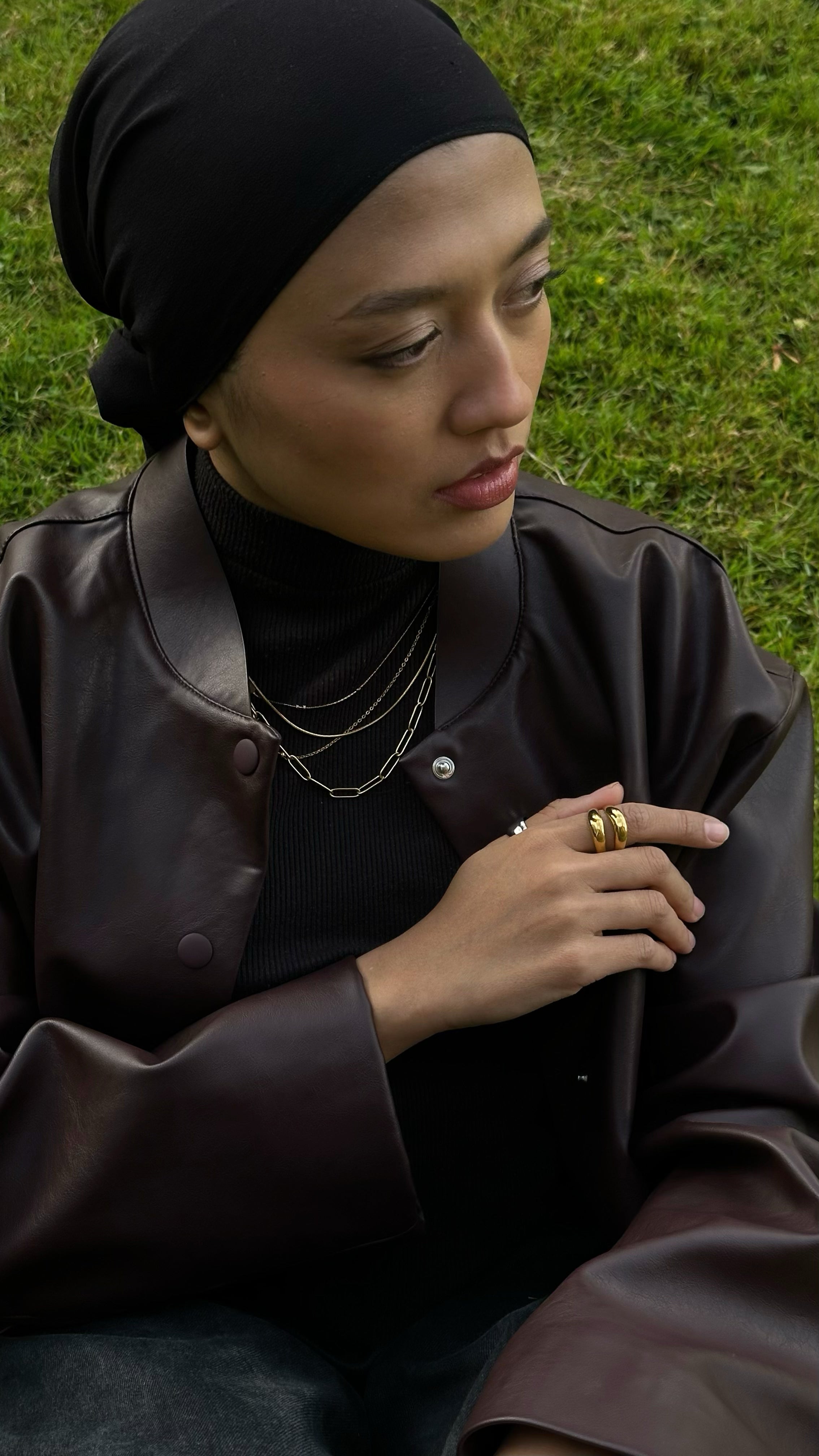 Stiene - Ring - Edelstahl - Verstellbar