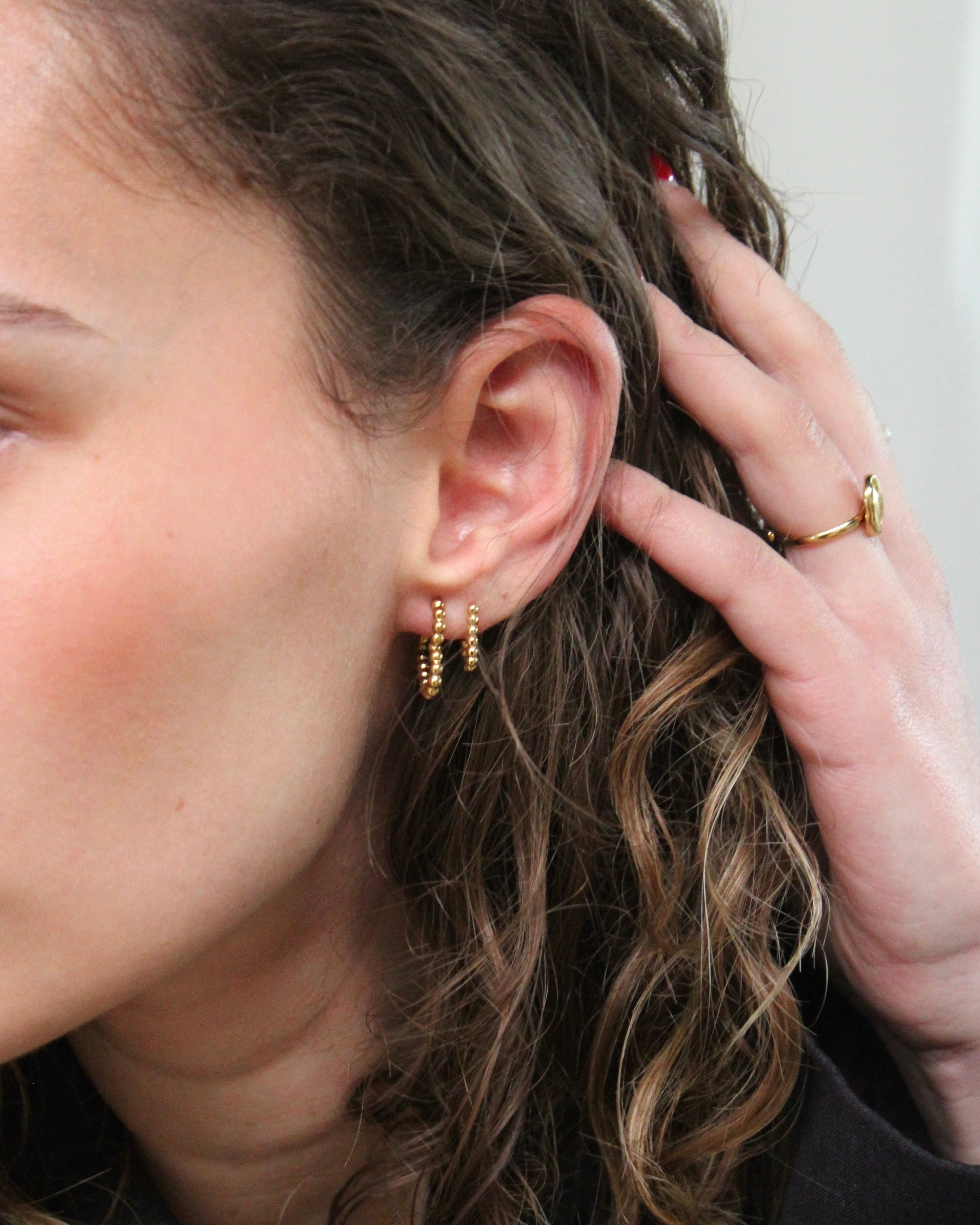 Small Dotted Julia - Orecchini - Acciaio inossidabile