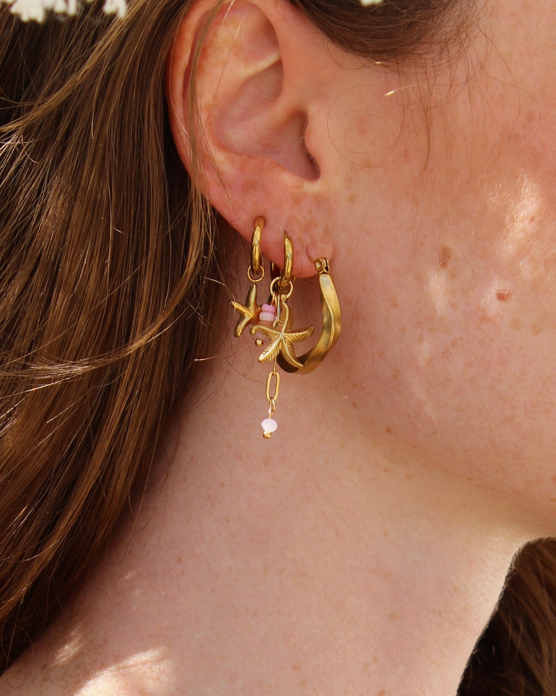 Seaside - Pendientes - Acero inoxidable