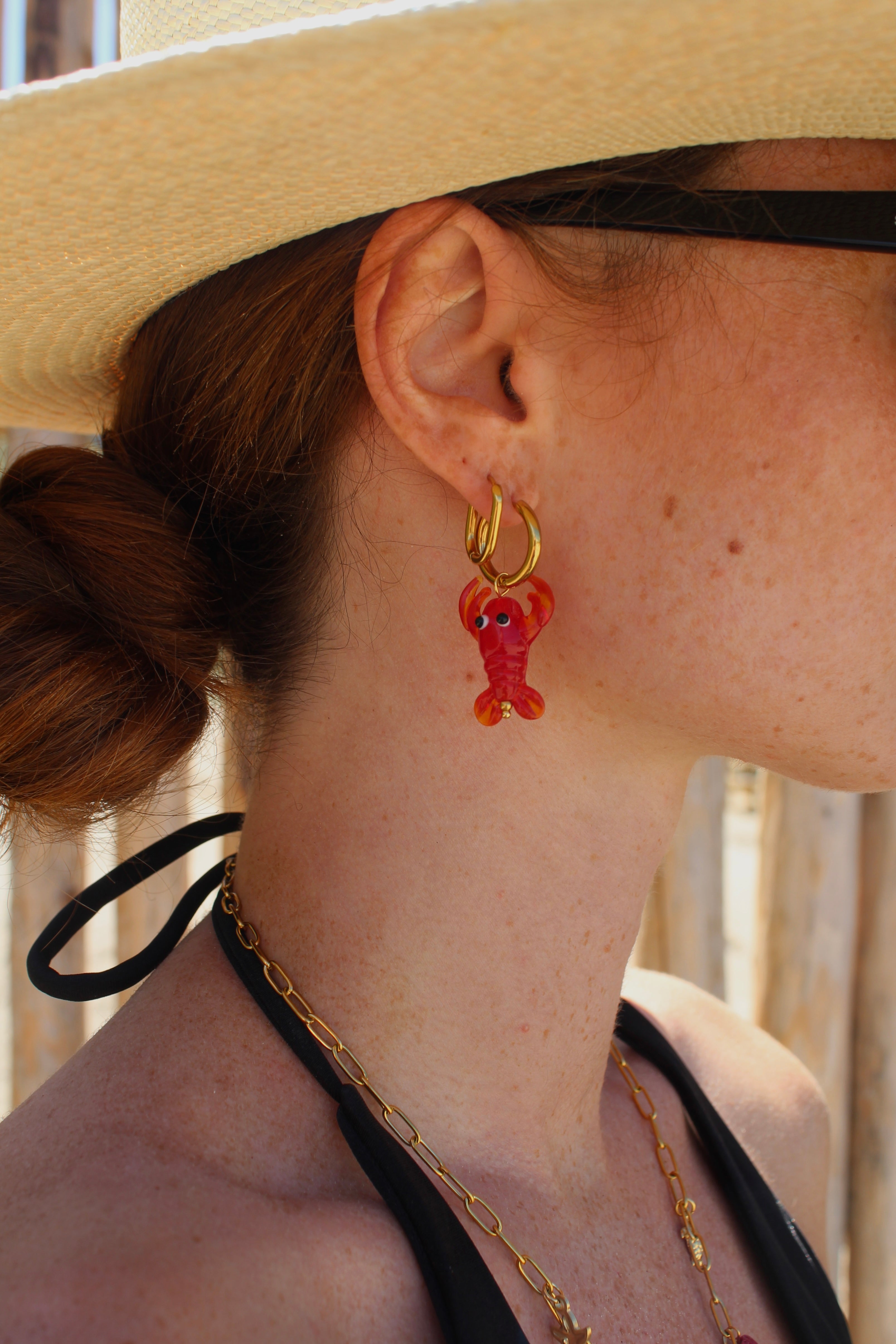 Cancro - Orecchini - Acciaio inossidabile