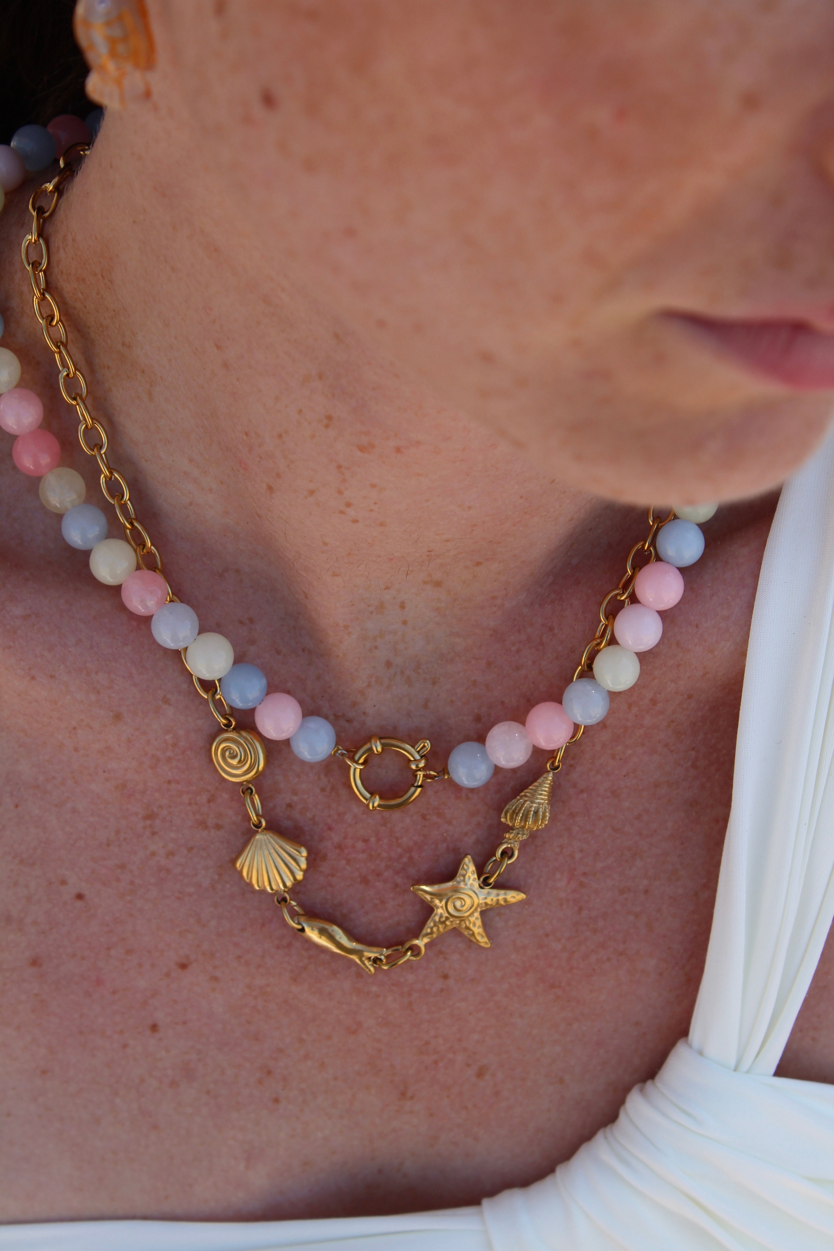 Sea - Necklace - Stainless Steel