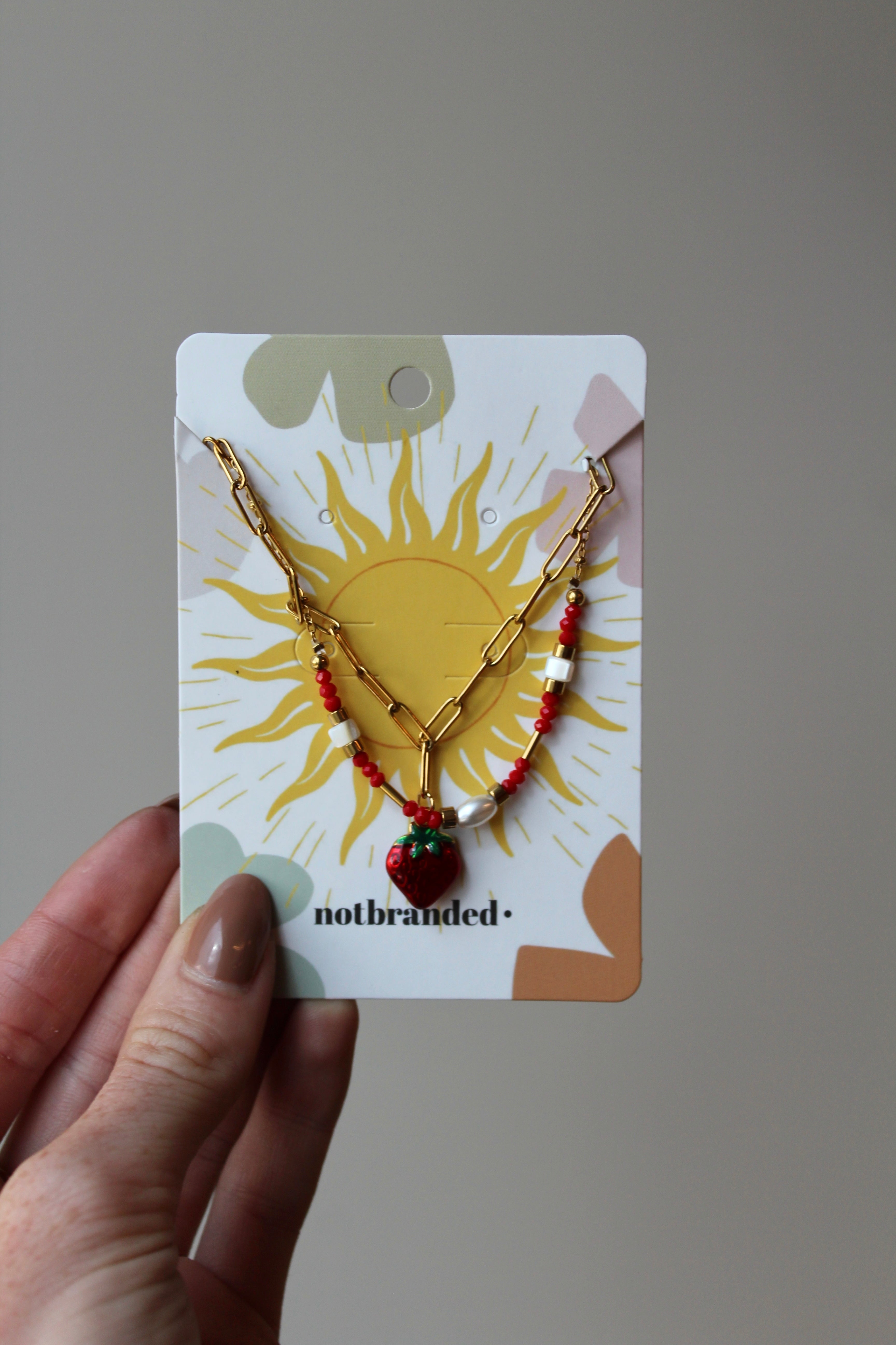 Fruity Strawberry - Bracelet - Acier inoxydable