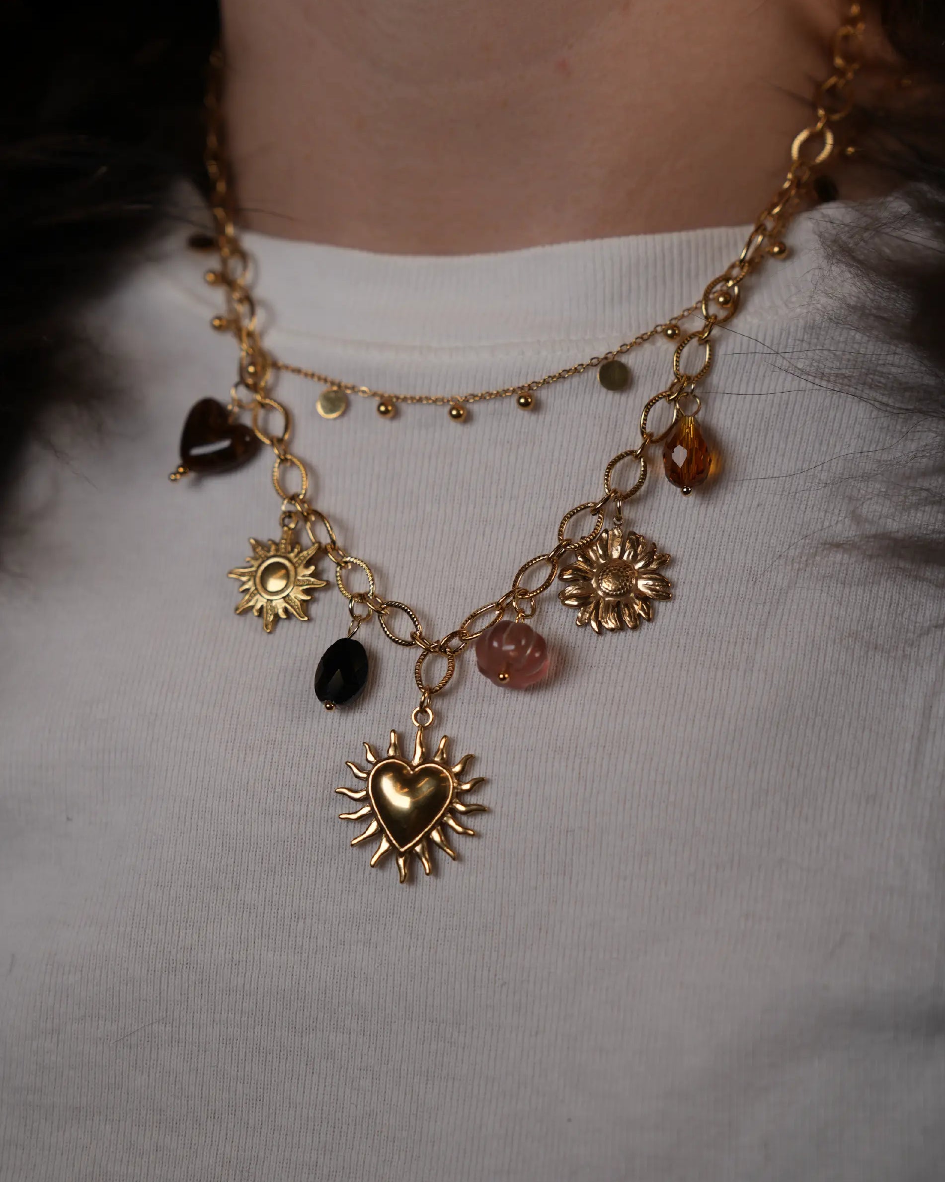 Sassie - Collana - Acciaio inossidabile