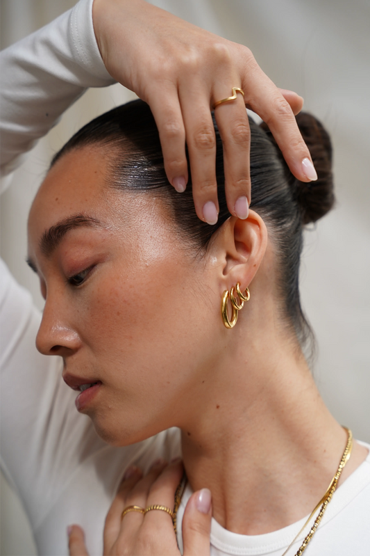 Basic - Oorbellen - Clip On - Stainless Steel