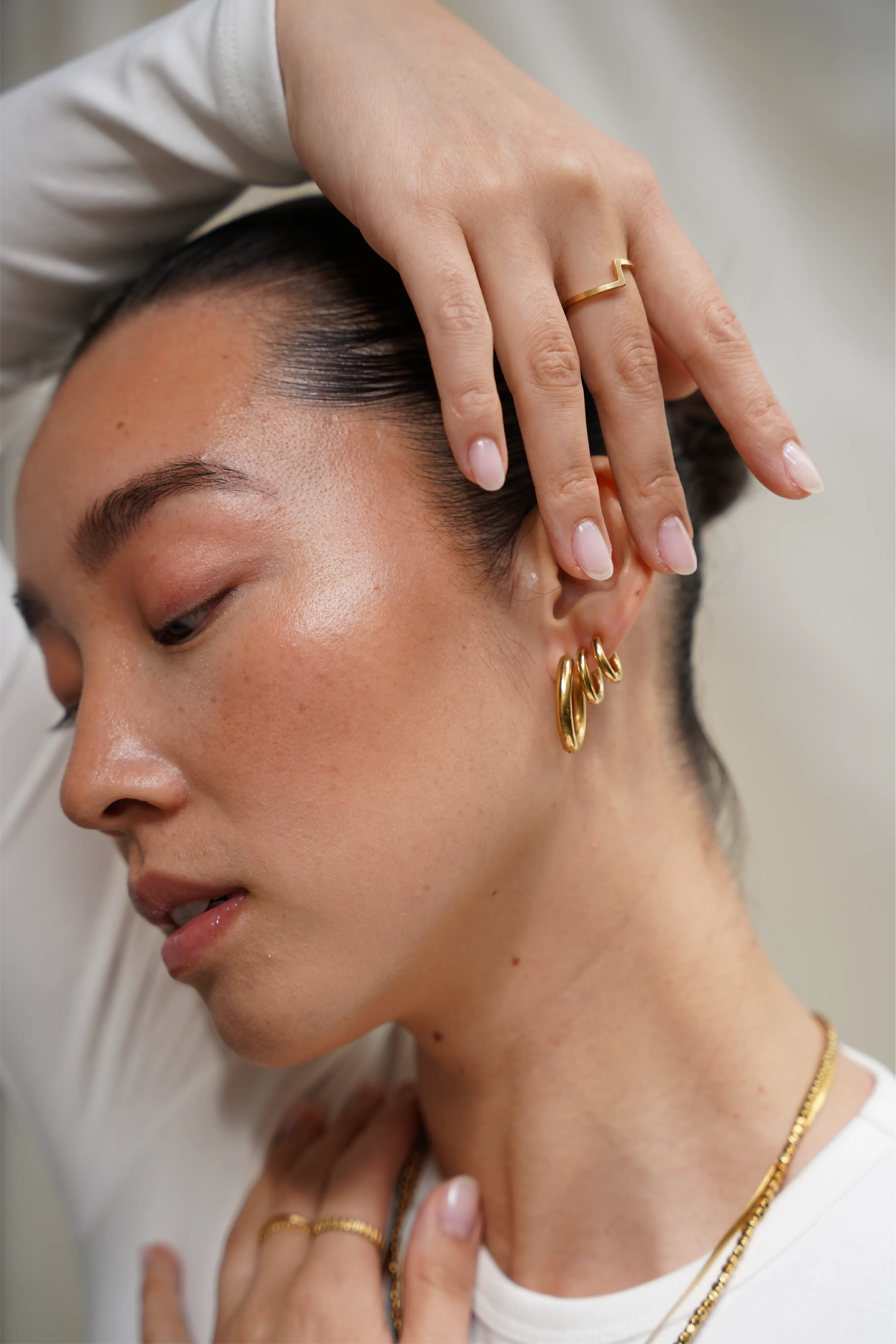 Basic - Orecchini - A clip - Acciaio inossidabile