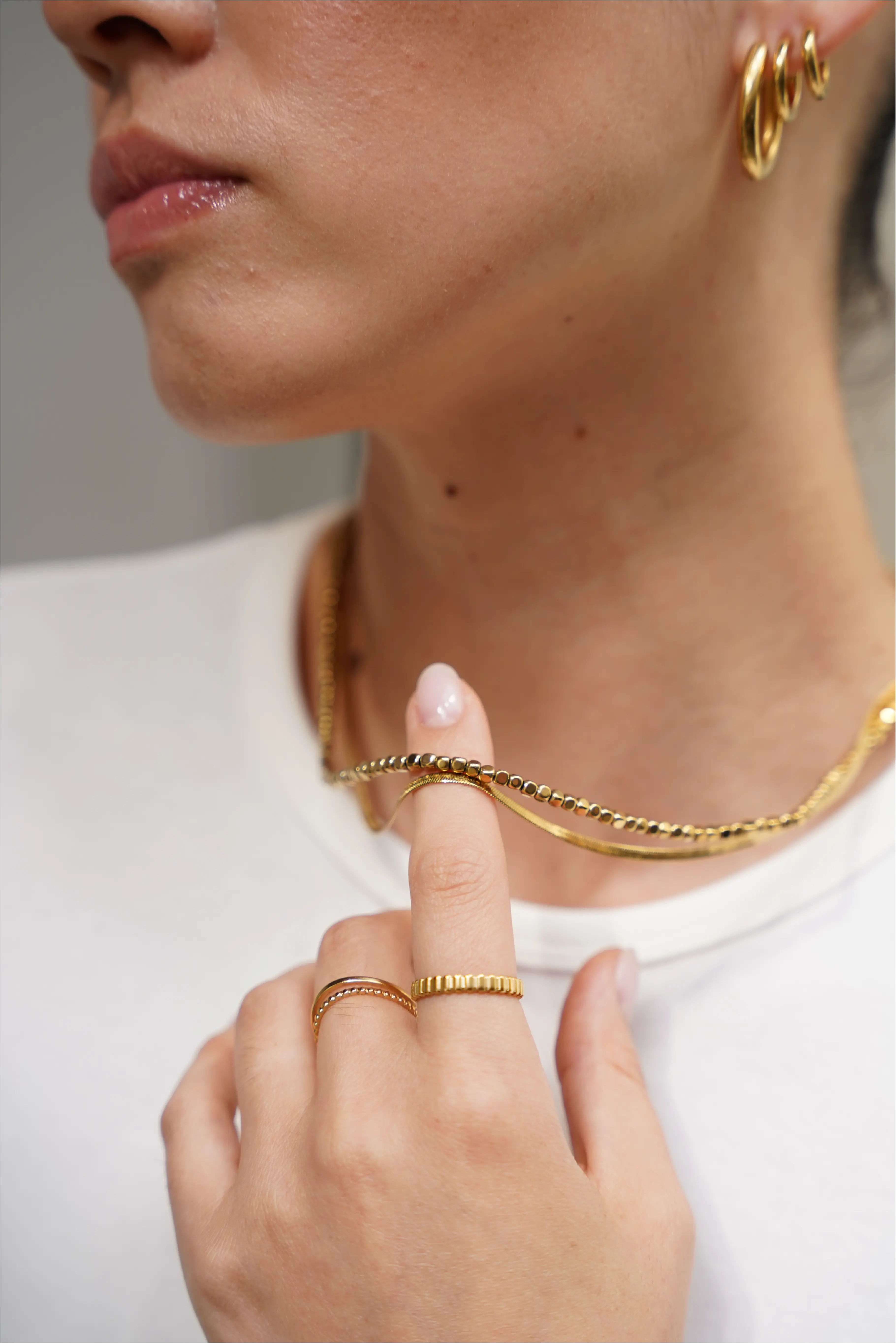 Fleeky Snake - Collar - Acero inoxidable