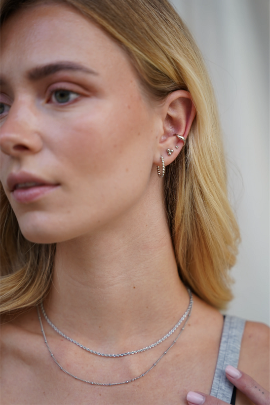 Adriana - Earcuff - Stainless Steel