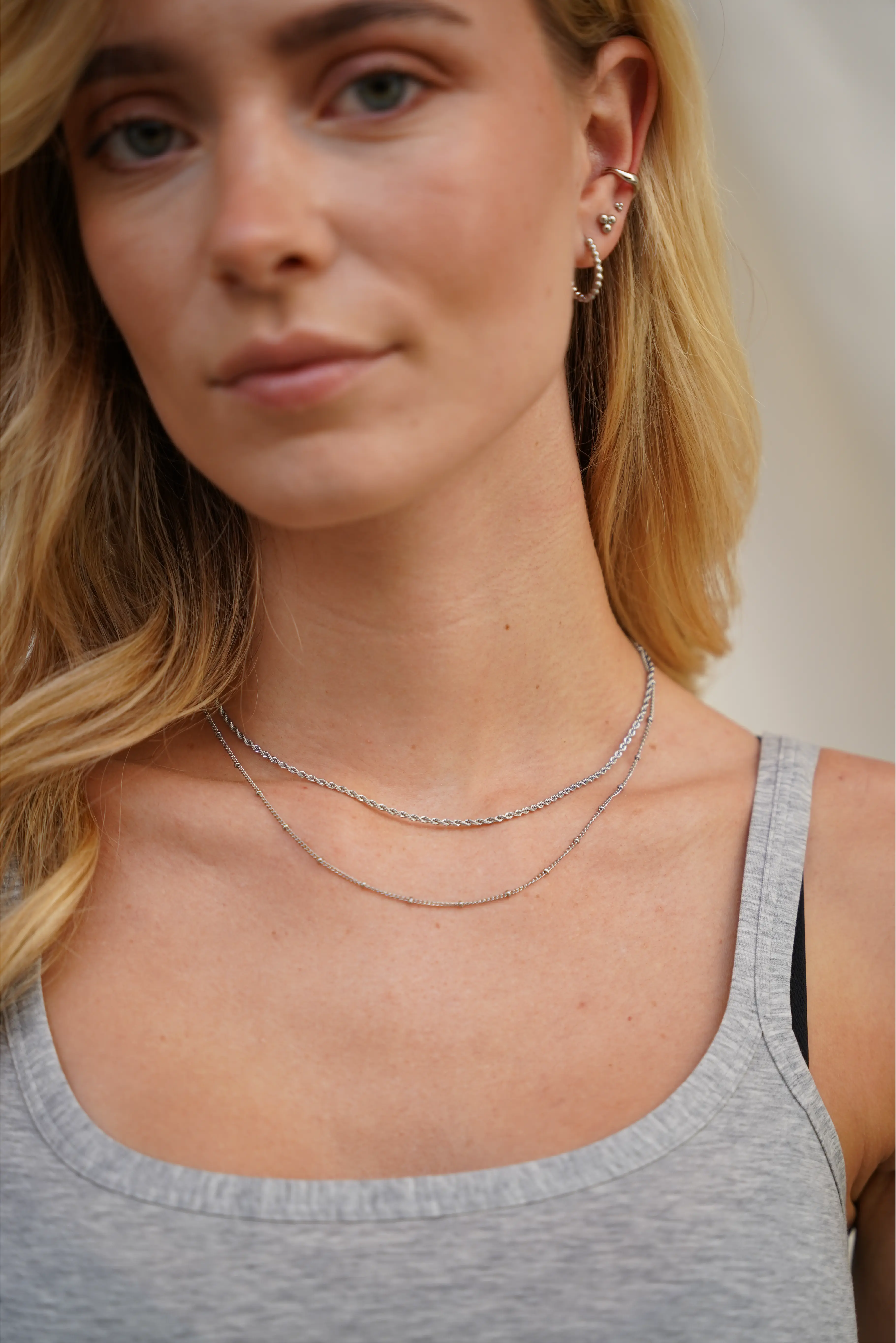 Twisted - Ketting - Stainless Steel