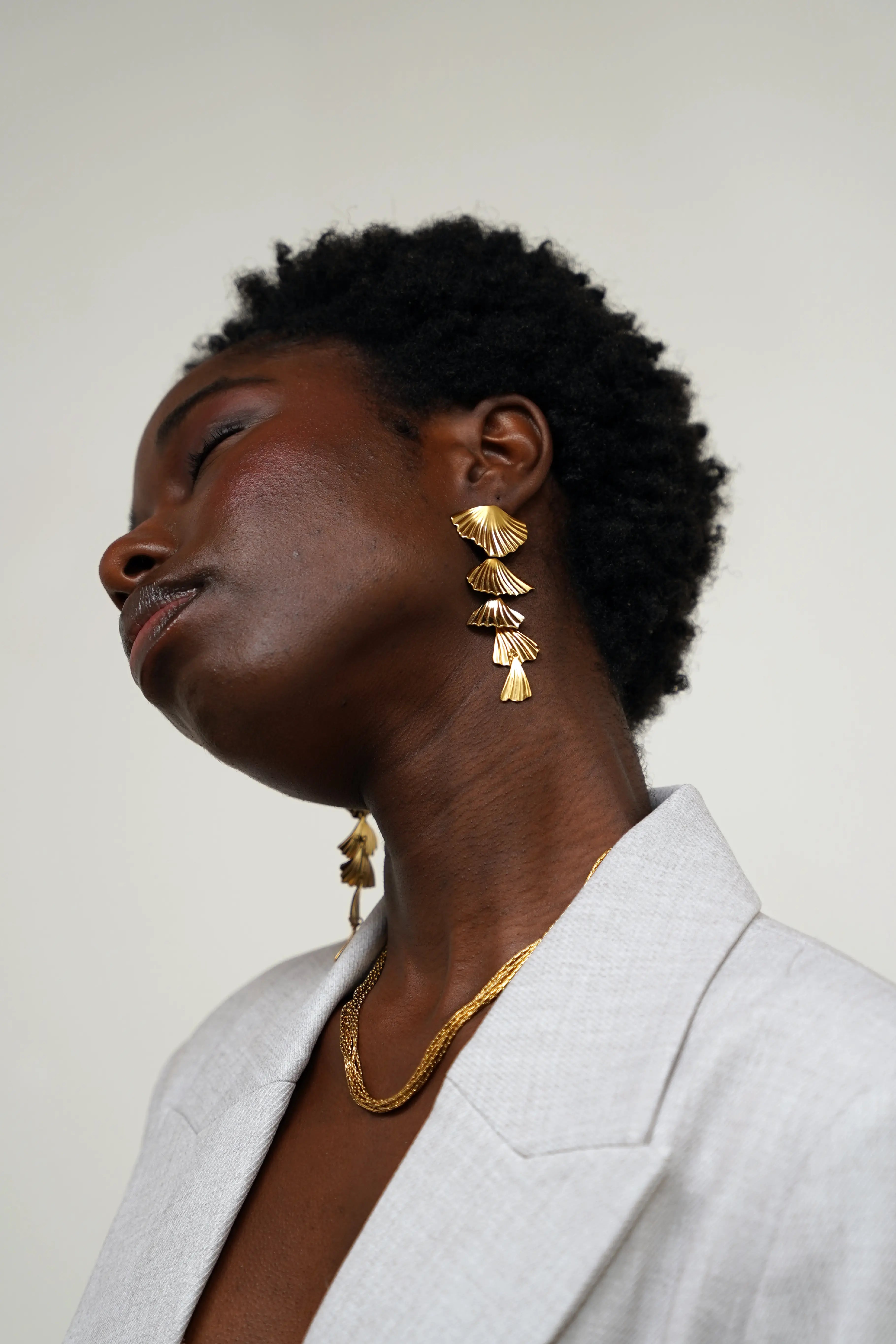 Meava - Boucles d'oreilles - Acier inoxydable