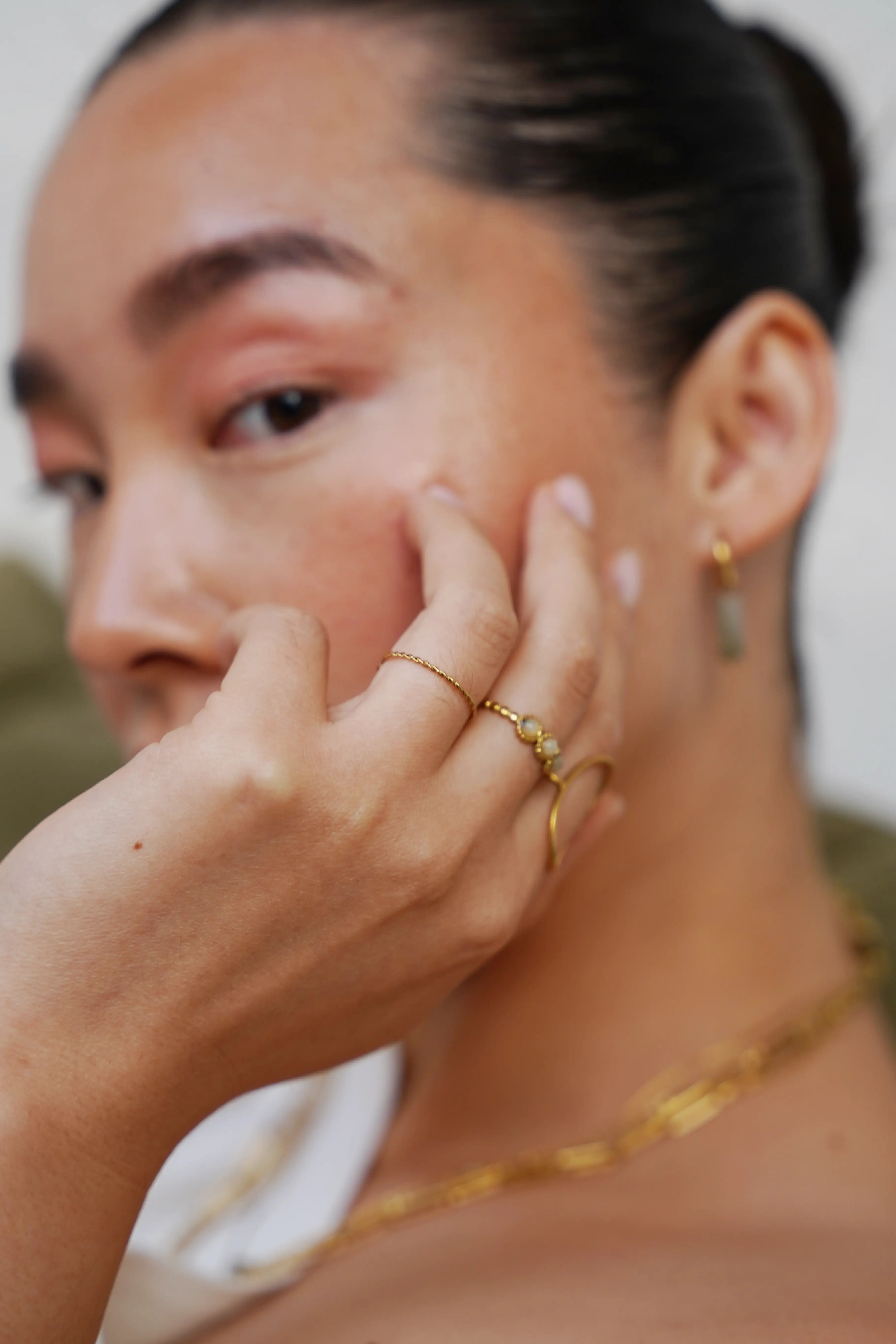 Basic Twist - Anello - Acciaio inossidabile - Regolabile