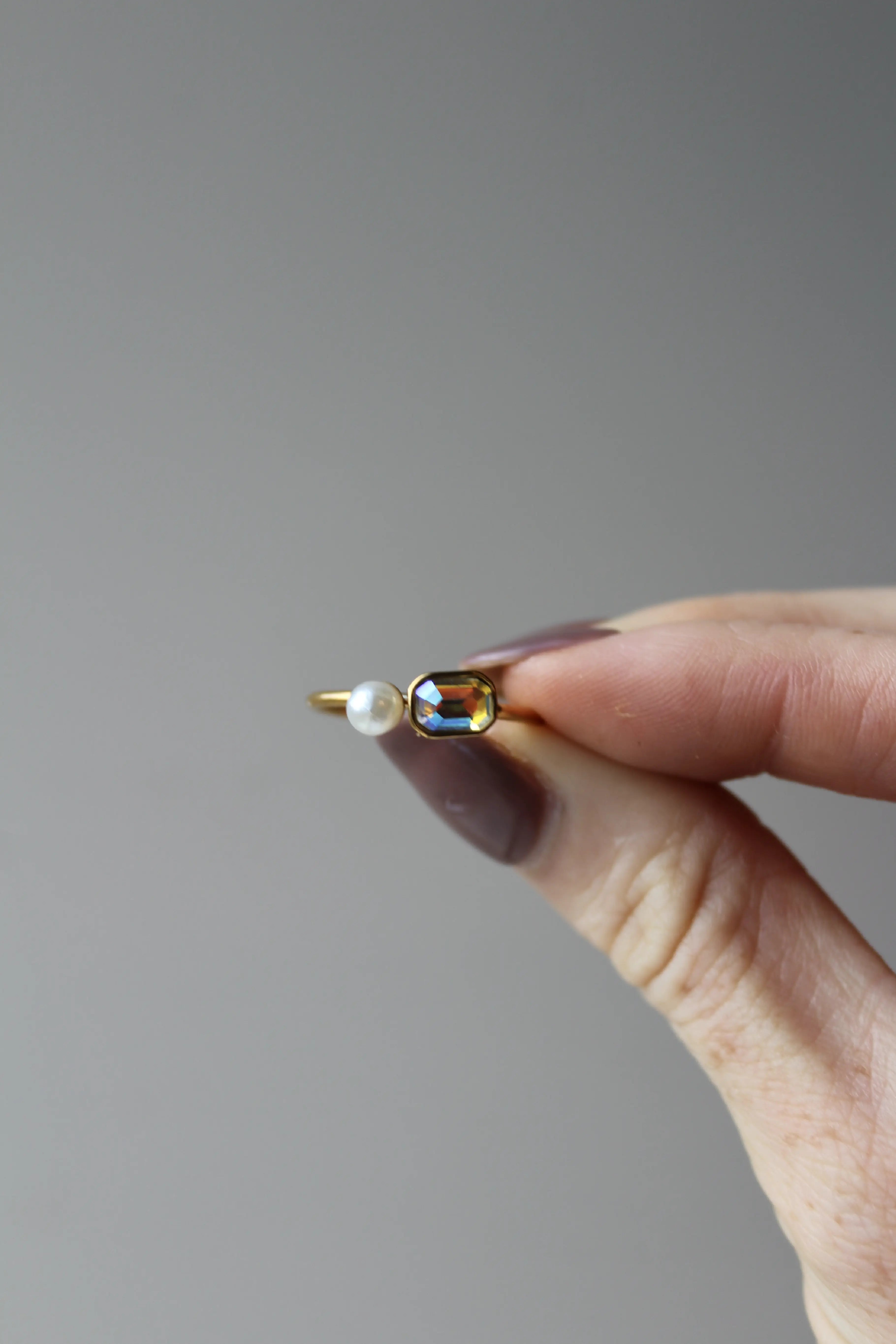 Claudette - Anello - Acciaio inossidabile - Regolabile