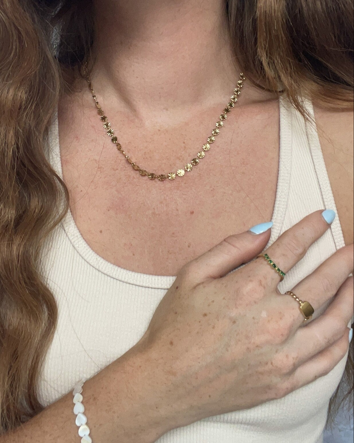 Jamie - Anneau - Plaqué - Ajustable