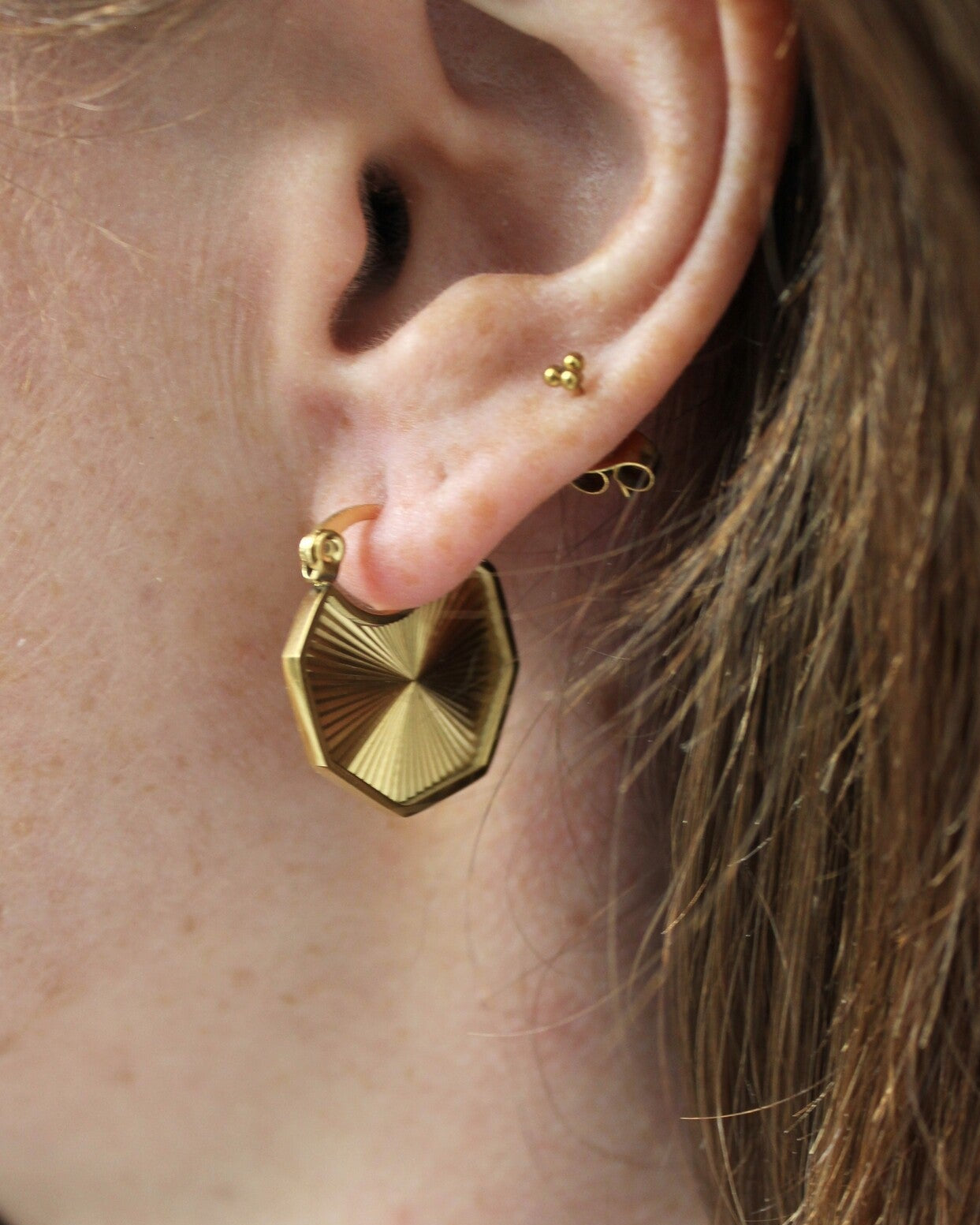 Cloe - Pendientes - Acero inoxidable