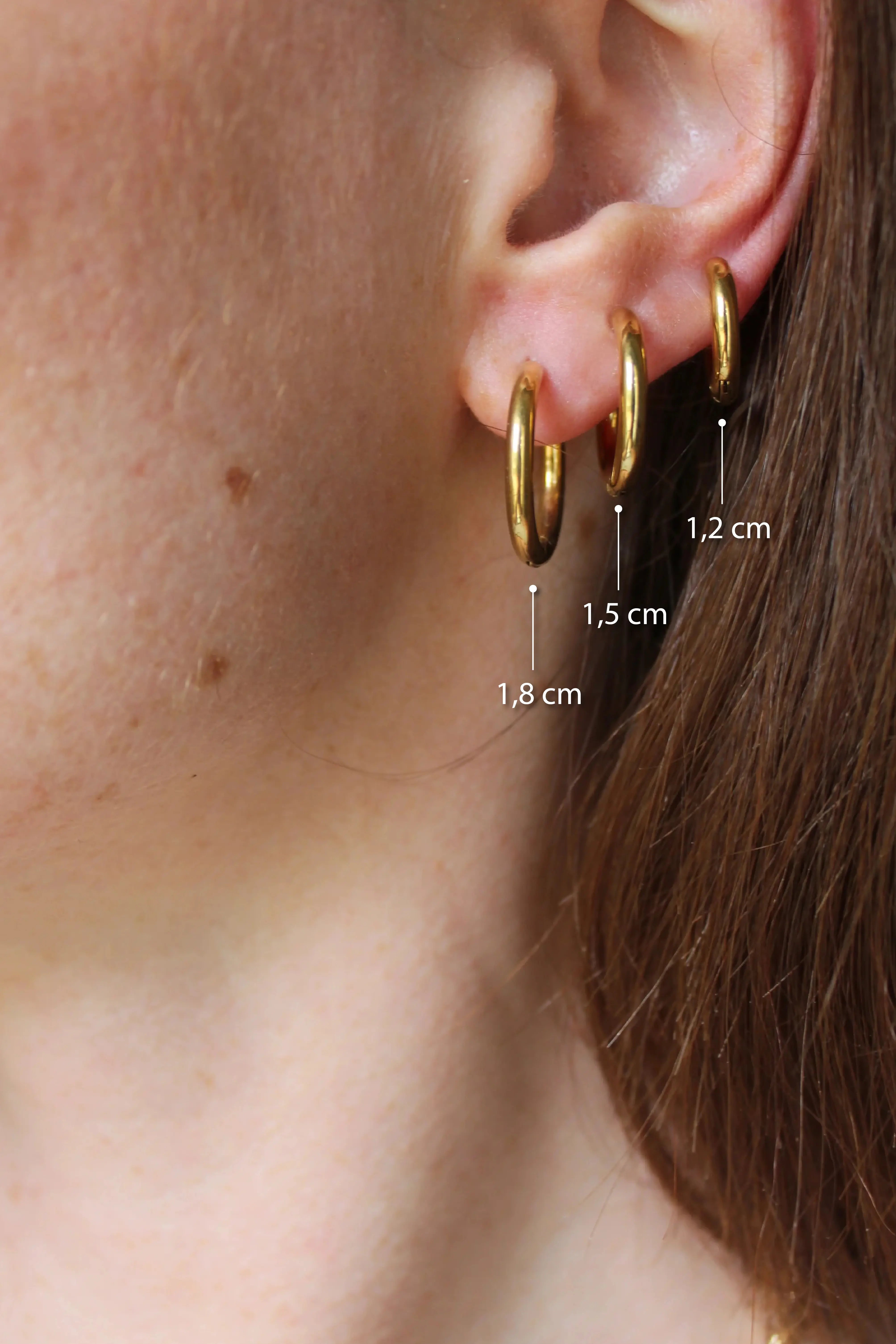 Basic - Orecchini - A clip - Acciaio inossidabile