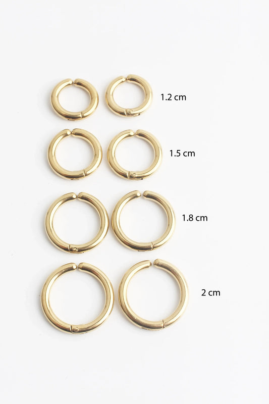 Basic - Oorbellen - Clip On - Stainless Steel