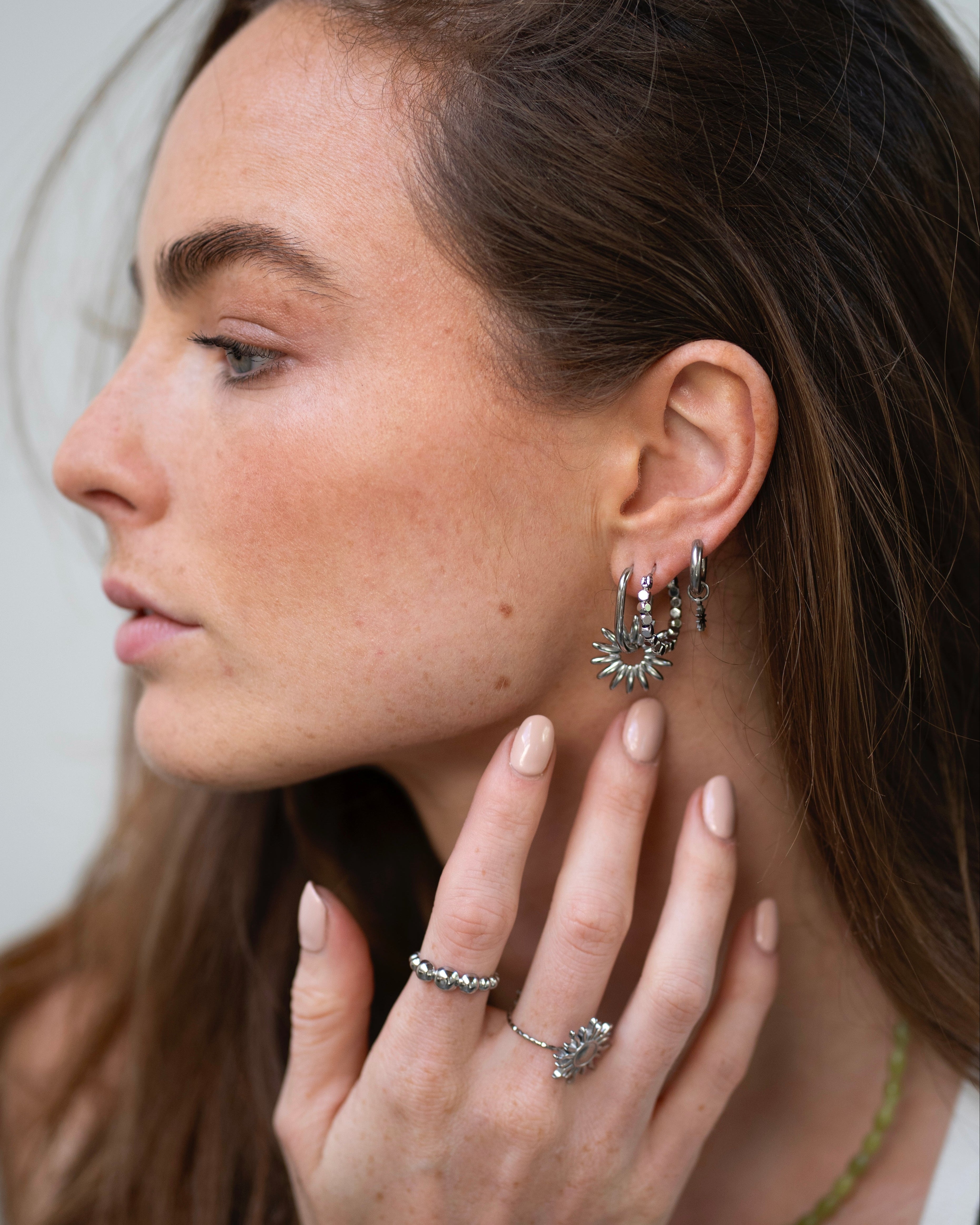 Dottie - Anillo - Acero inoxidable - Ajustable