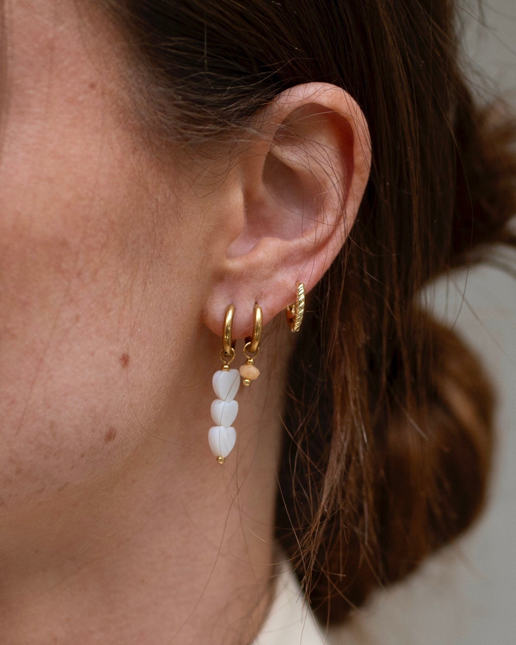 Heart To Heart - Boucles d'oreilles - Acier inoxydable